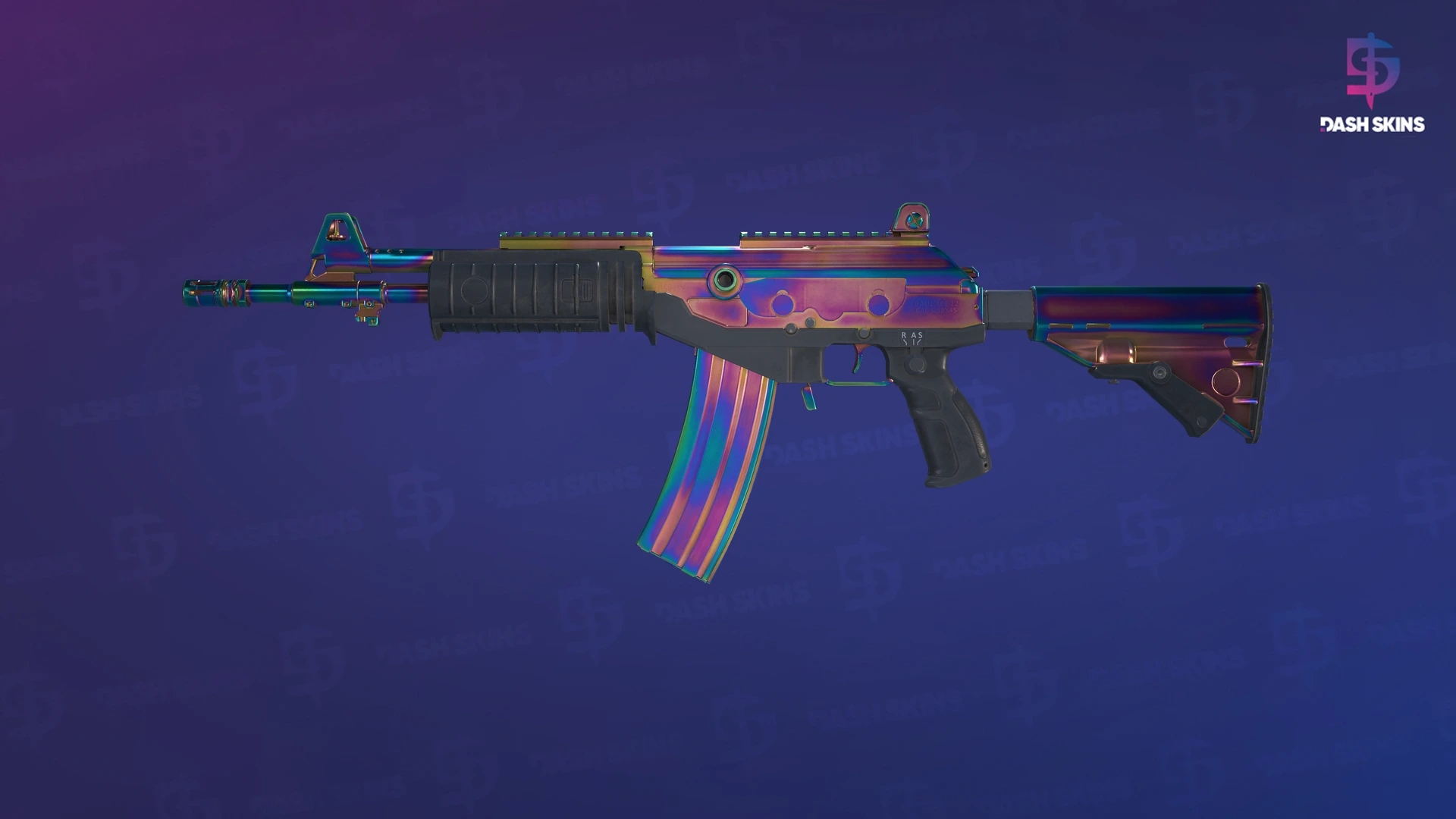 Galil AR | Rainbow Spoon (Minimal Wear) Screenshot Playside