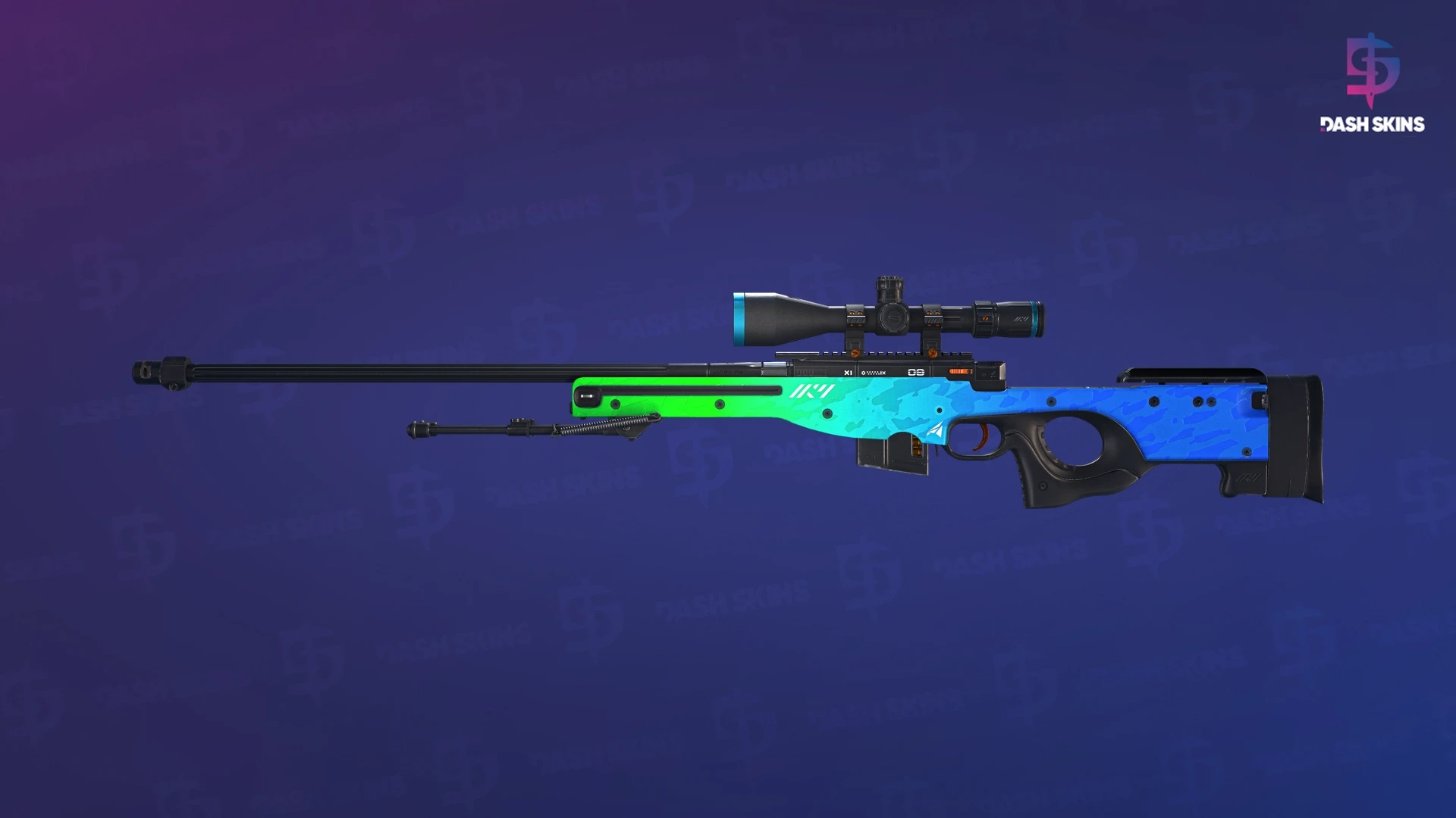AWP | Ice Coaled (Minimal Wear) Screenshot Playside