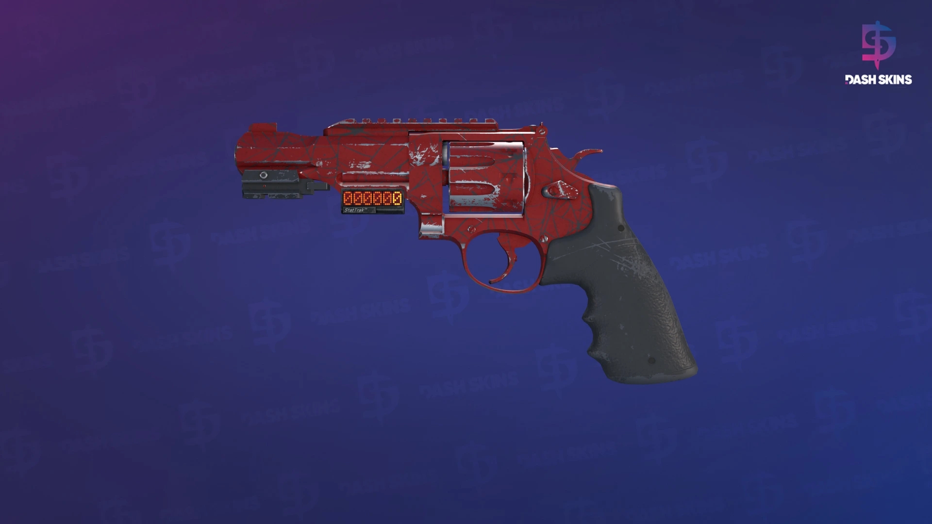 StatTrak™ R8 Revolver | Crimson Web (Field-Tested) Screenshot Playside