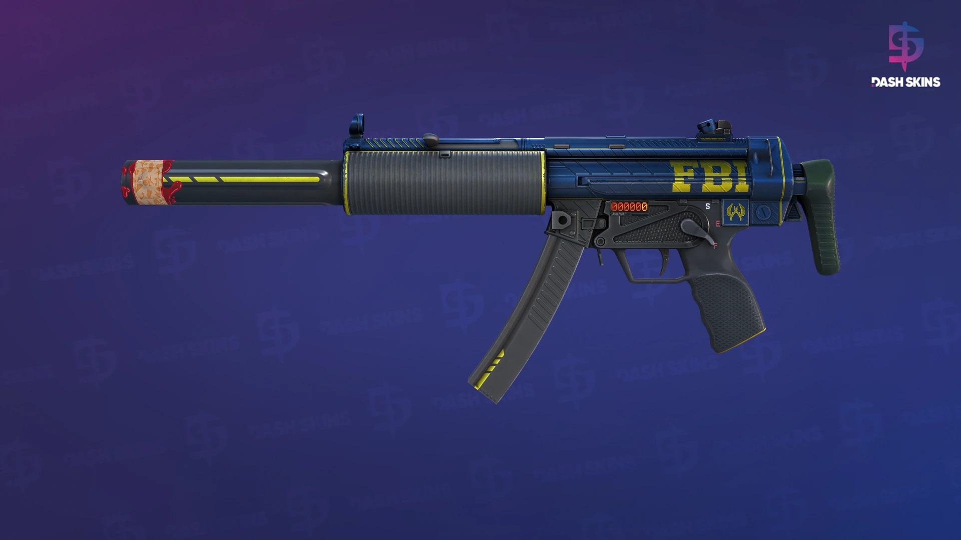 StatTrak™ MP5-SD | Agent (Field-Tested) Screenshot Playside