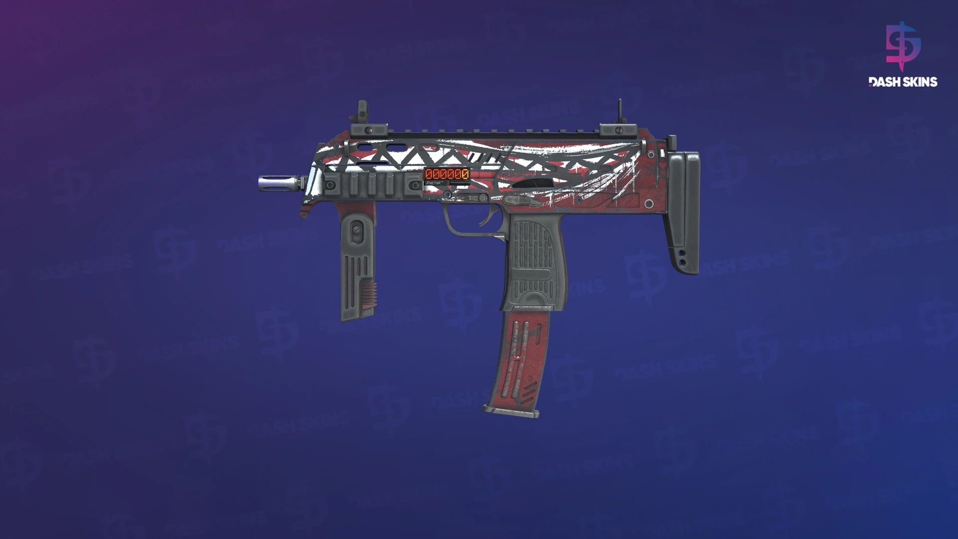 StatTrak™ MP7 | Mischief (Field-Tested) Screenshot Playside