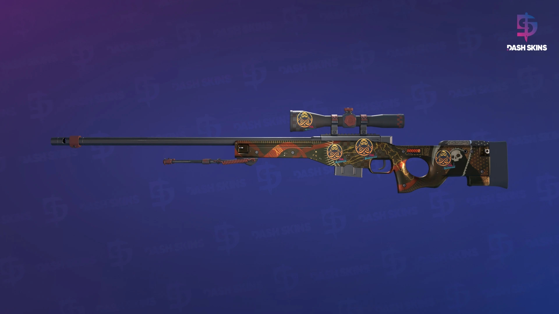 StatTrak™ AWP | Mortis (Field-Tested) Screenshot Playside