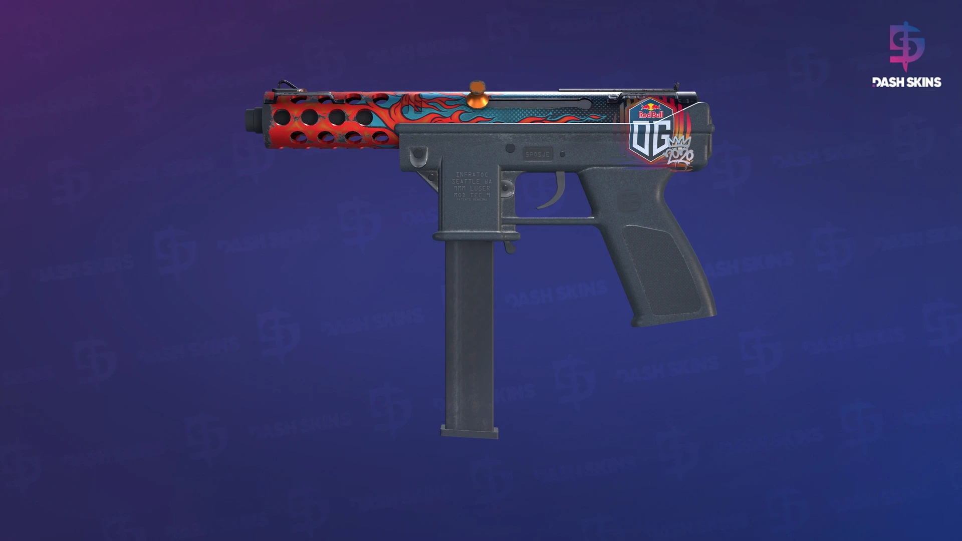 Tec-9 | Re-Entry (Minimal Wear) Screenshot Playside
