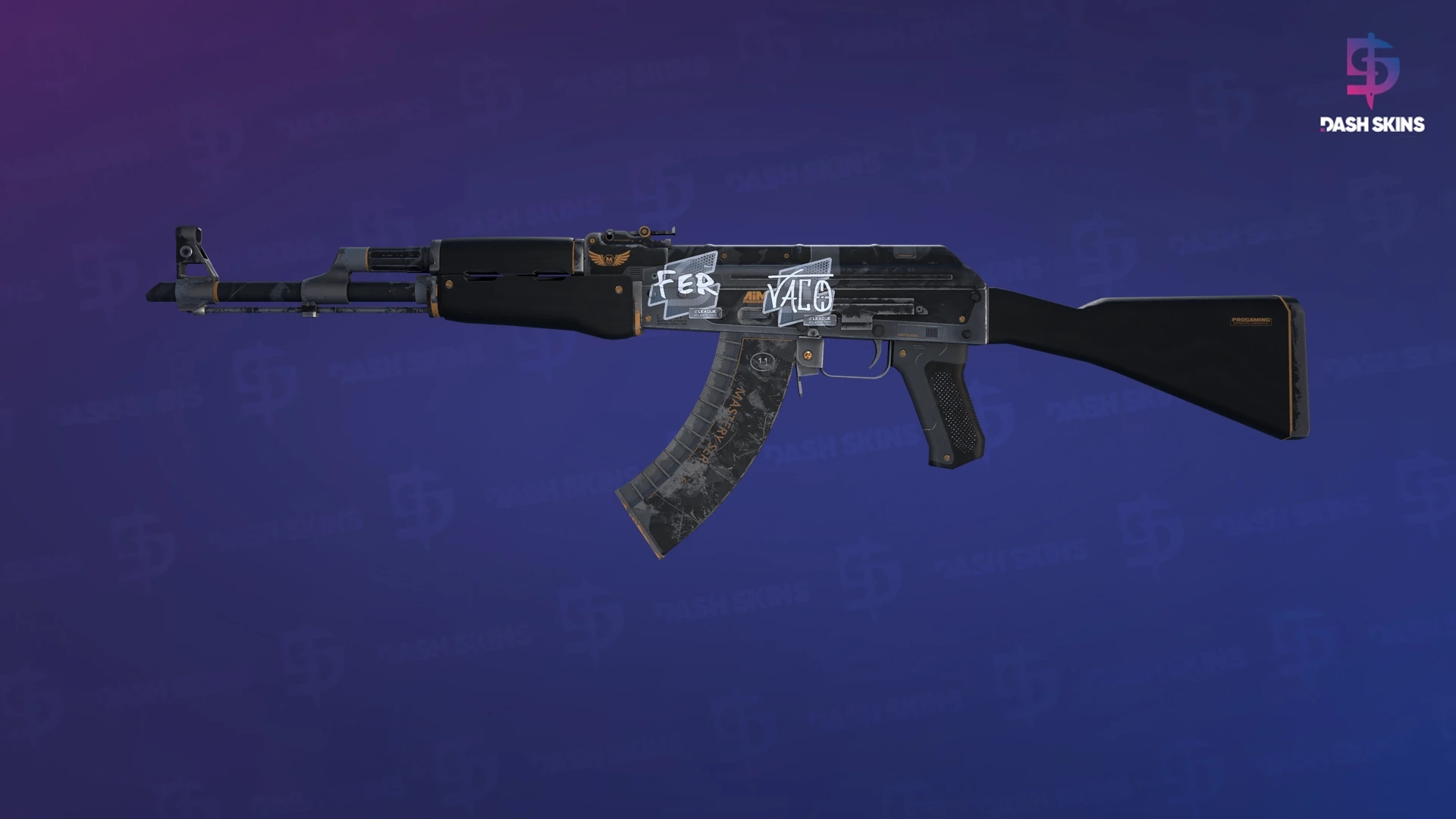 AK-47 | Elite Build (Well-Worn) Screenshot Playside