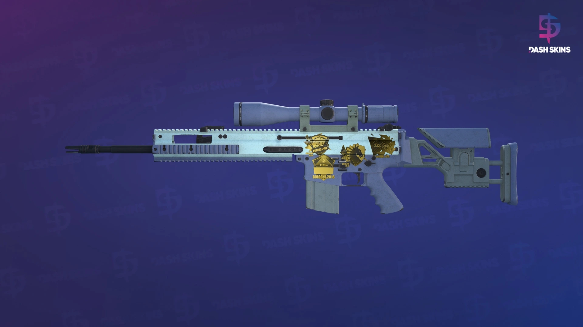 Souvenir SCAR-20 | Storm (Field-Tested) Screenshot Playside
