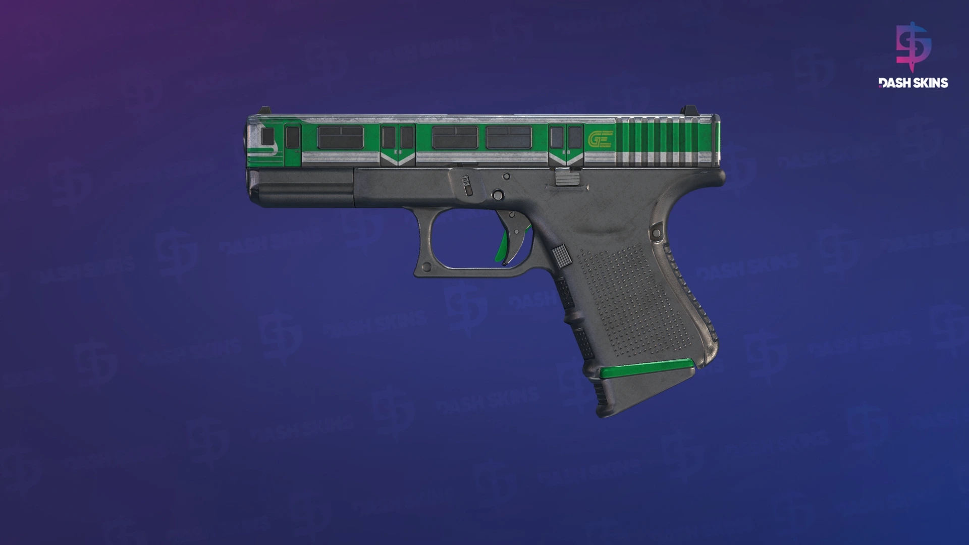 Glock-18 | Green Line (Field-Tested) Screenshot Playside