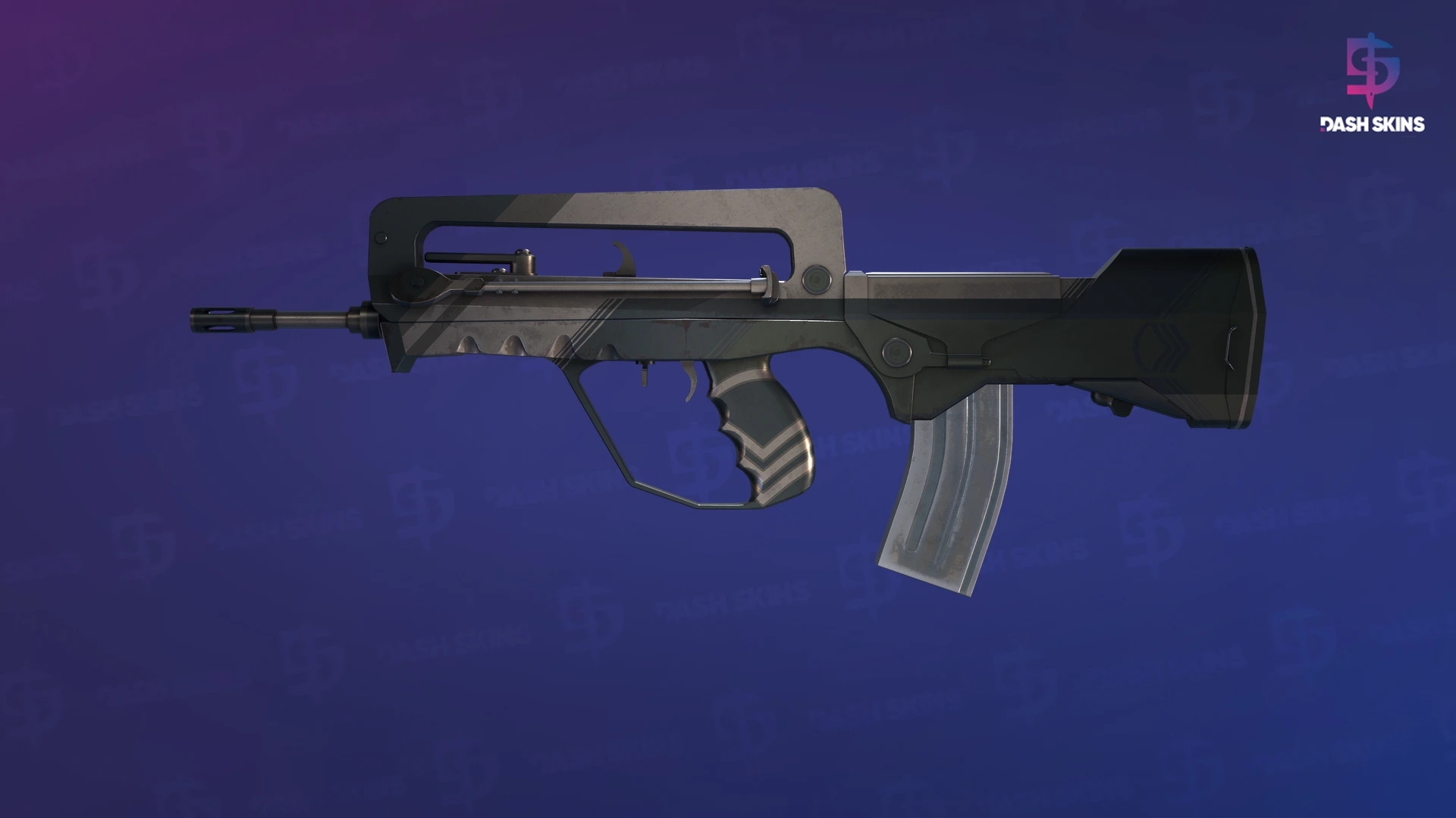 FAMAS | Sergeant (Well-Worn) Screenshot Playside