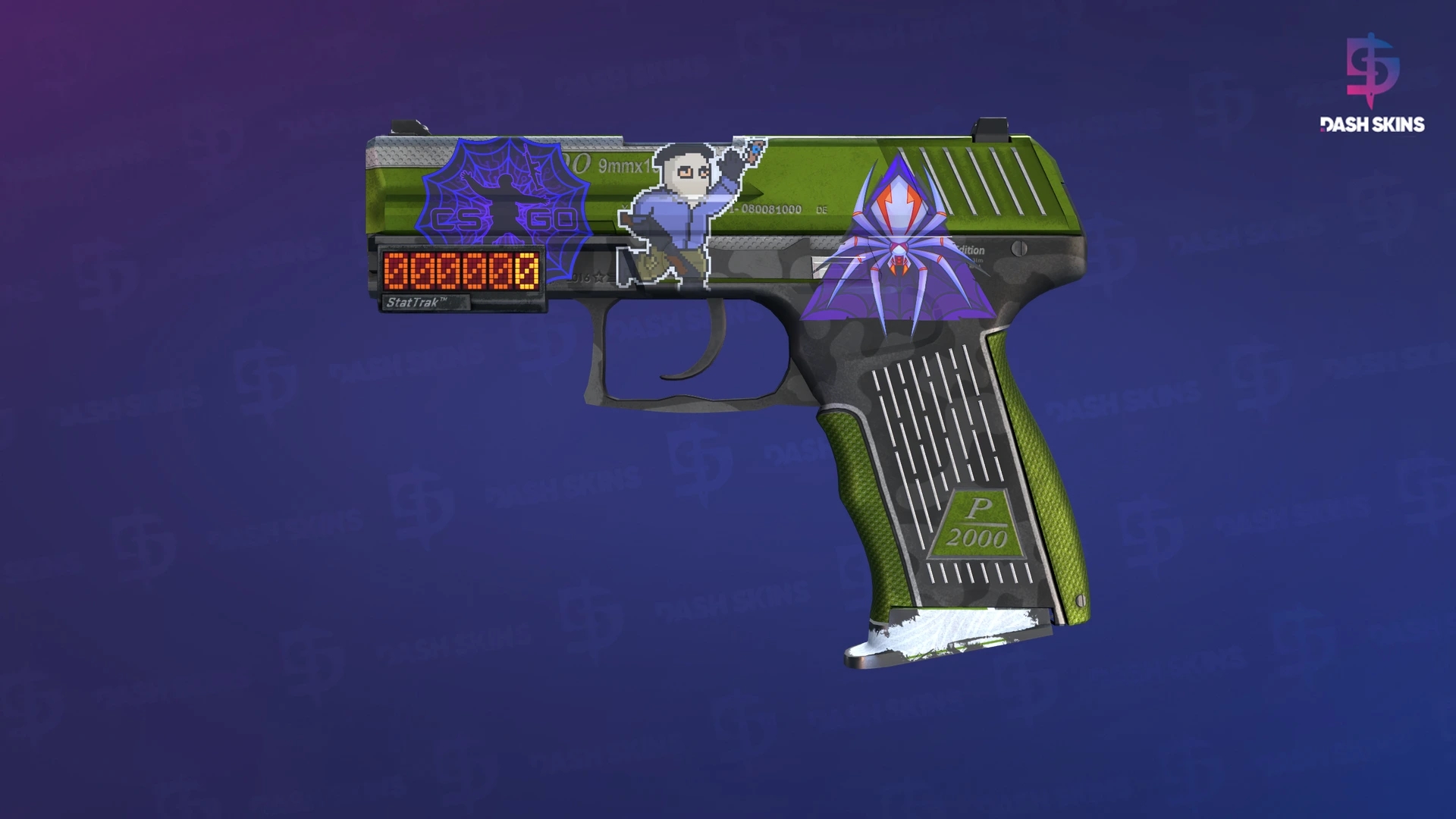 StatTrak™ P2000 | Turf (Field-Tested) Screenshot Playside