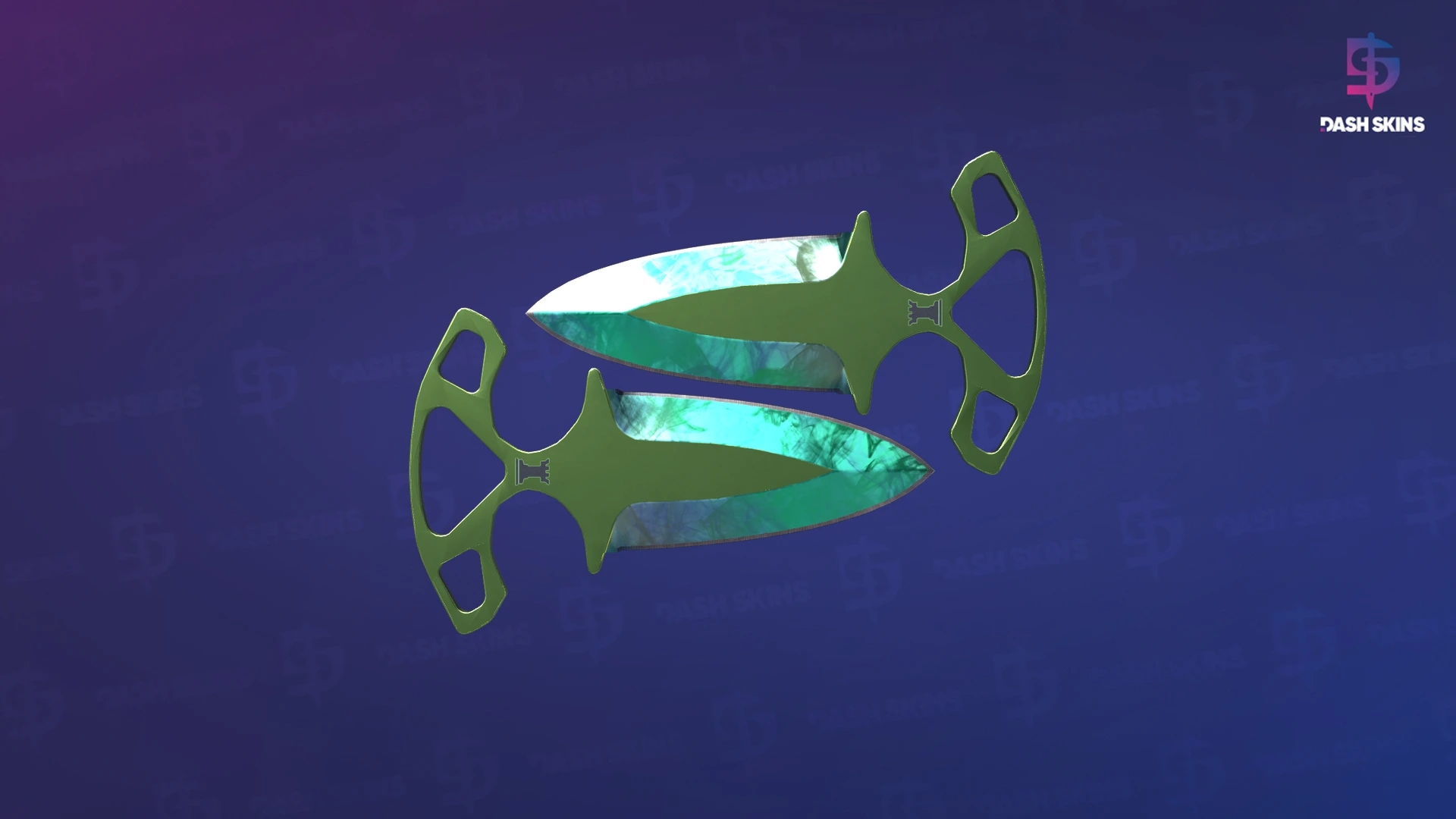 ★ Shadow Daggers | Gamma Doppler (Factory New) - Phase 2 Screenshot Playside