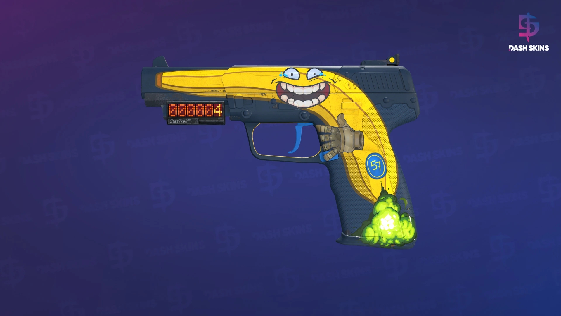 StatTrak™ Five-SeveN | Monkey Business (Field-Tested) Screenshot Playside