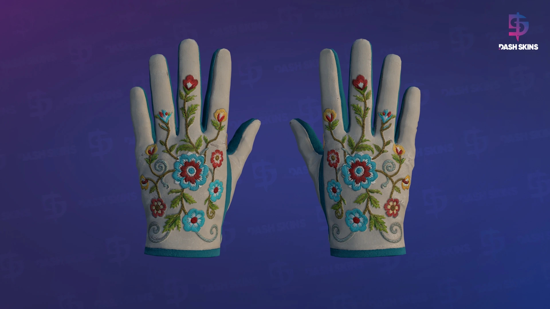★ Driver Gloves | Garden (Field-Tested) Screenshot Playside