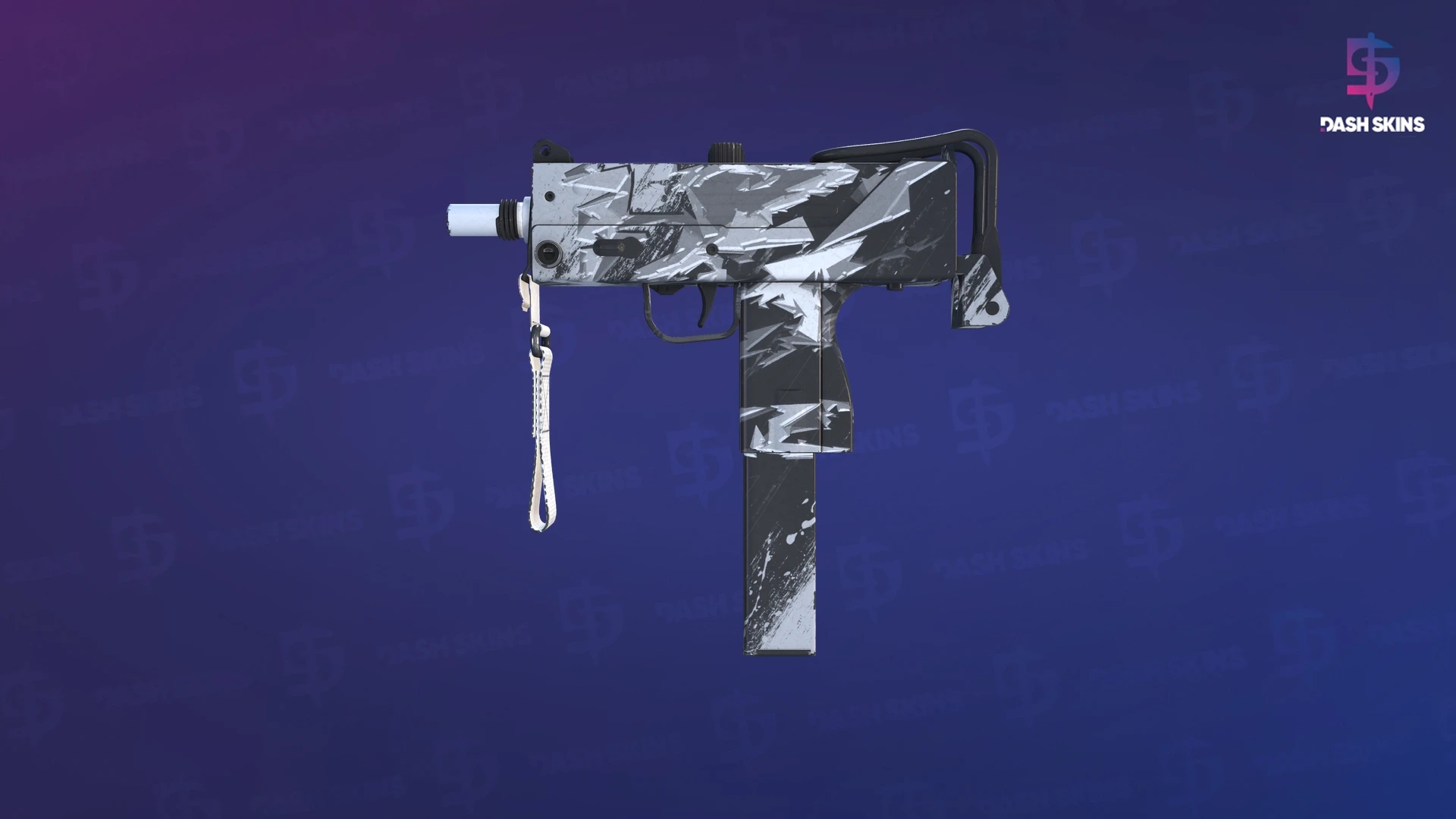 MAC-10 | Snow Splash (Factory New) Screenshot Playside