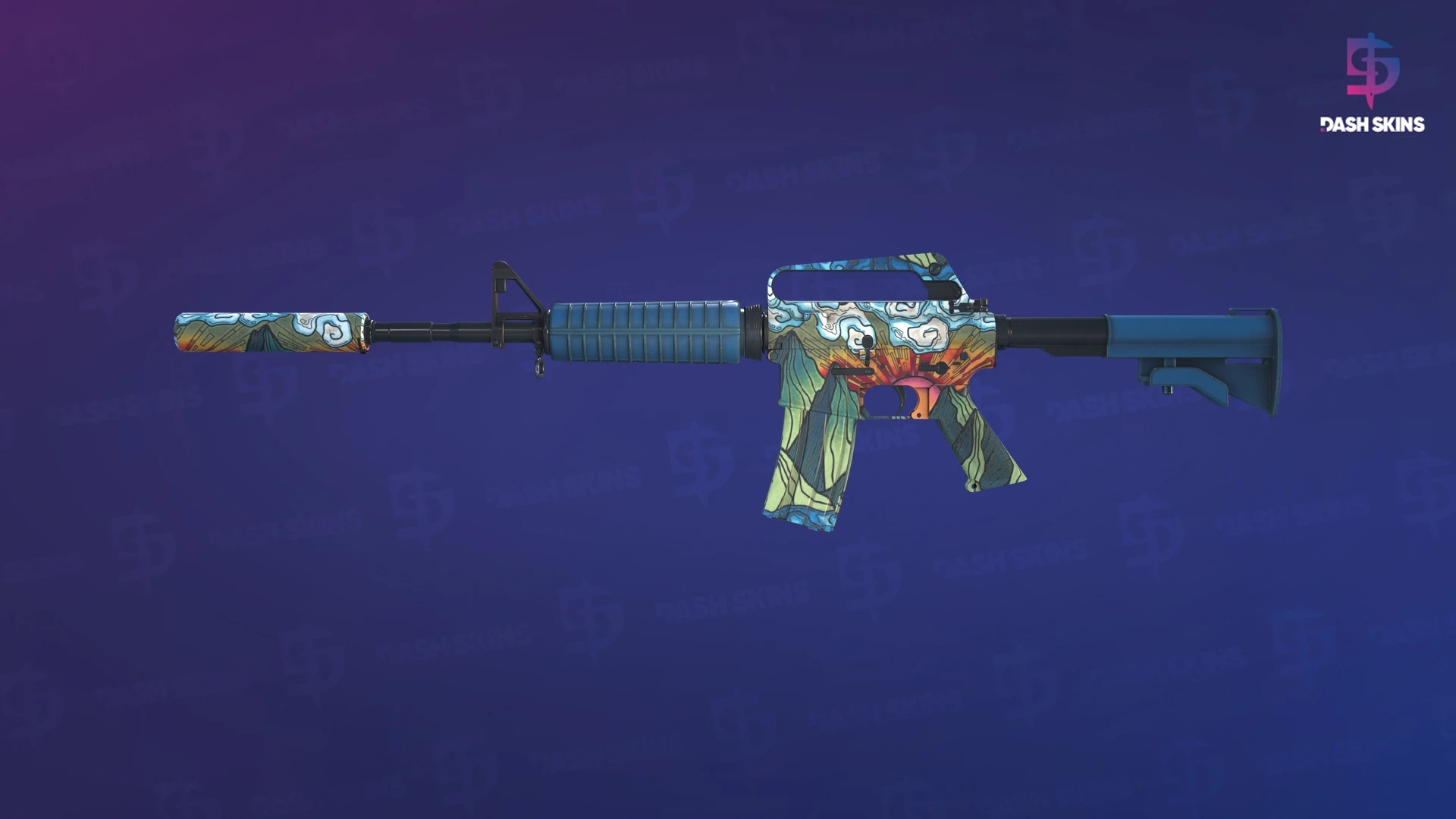 M4A1-S | Solitude (Minimal Wear) Screenshot Playside