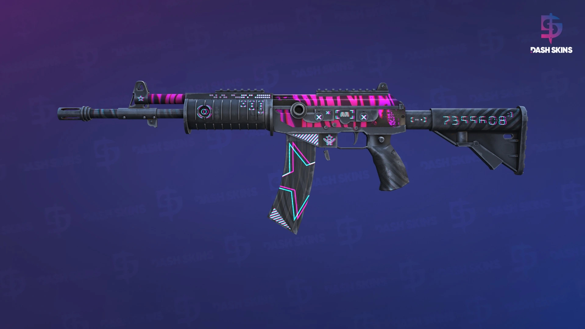 Galil AR | Chromatic Aberration (Field-Tested) Screenshot Playside