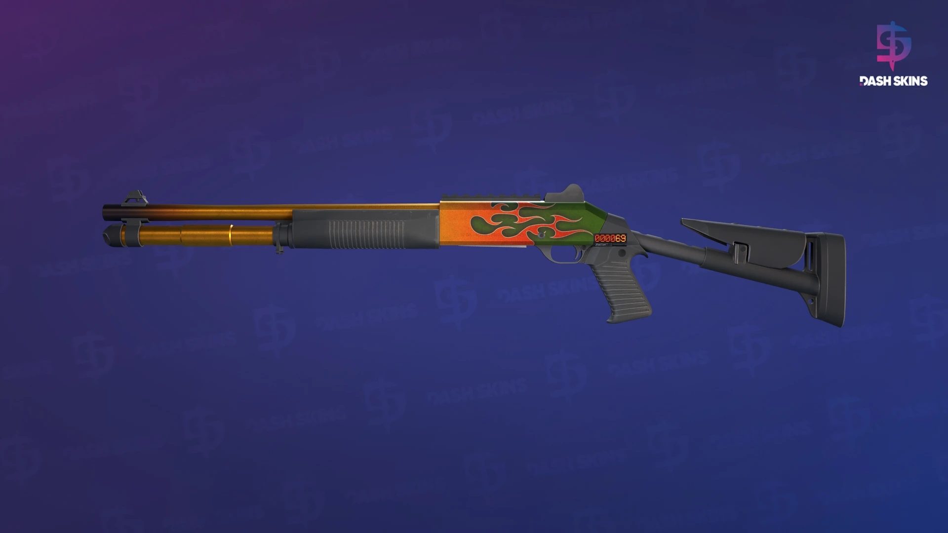 StatTrak™ XM1014 | Teclu Burner (Field-Tested) Screenshot Playside