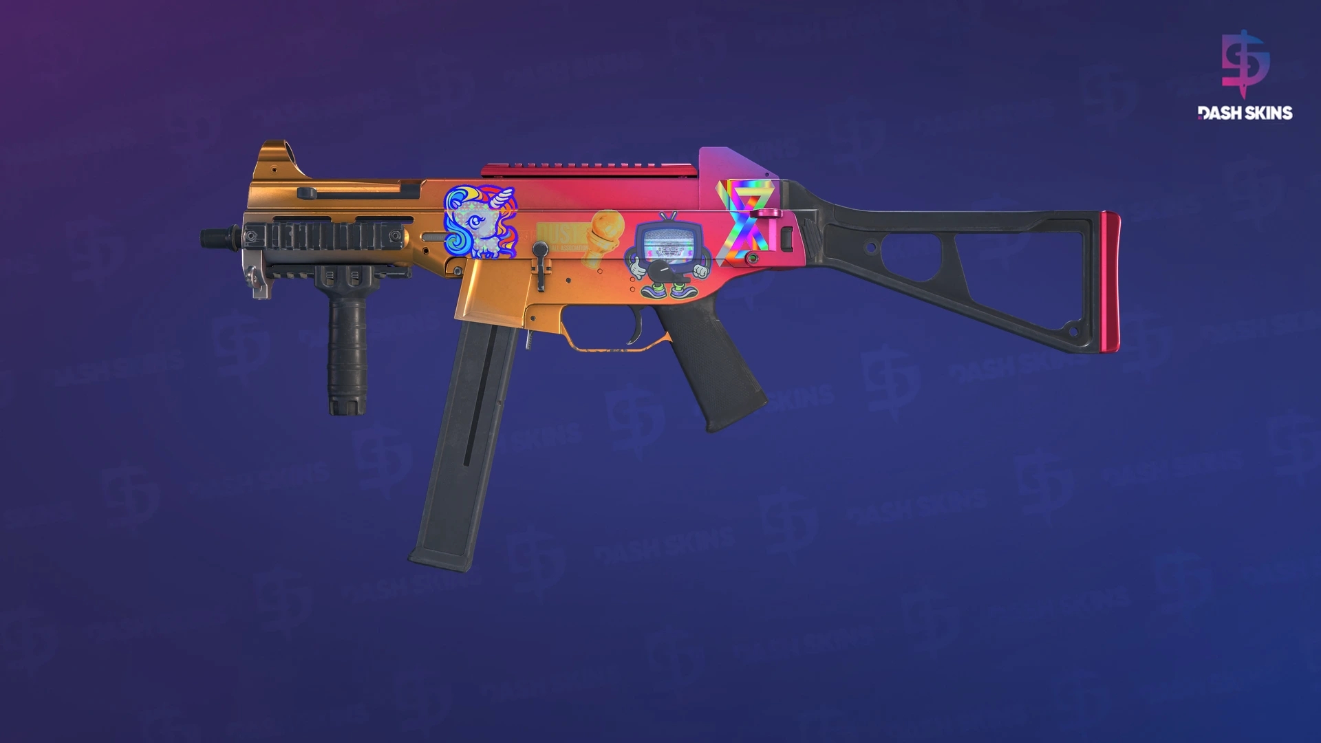 Souvenir UMP-45 | Fade (Factory New) Screenshot Playside