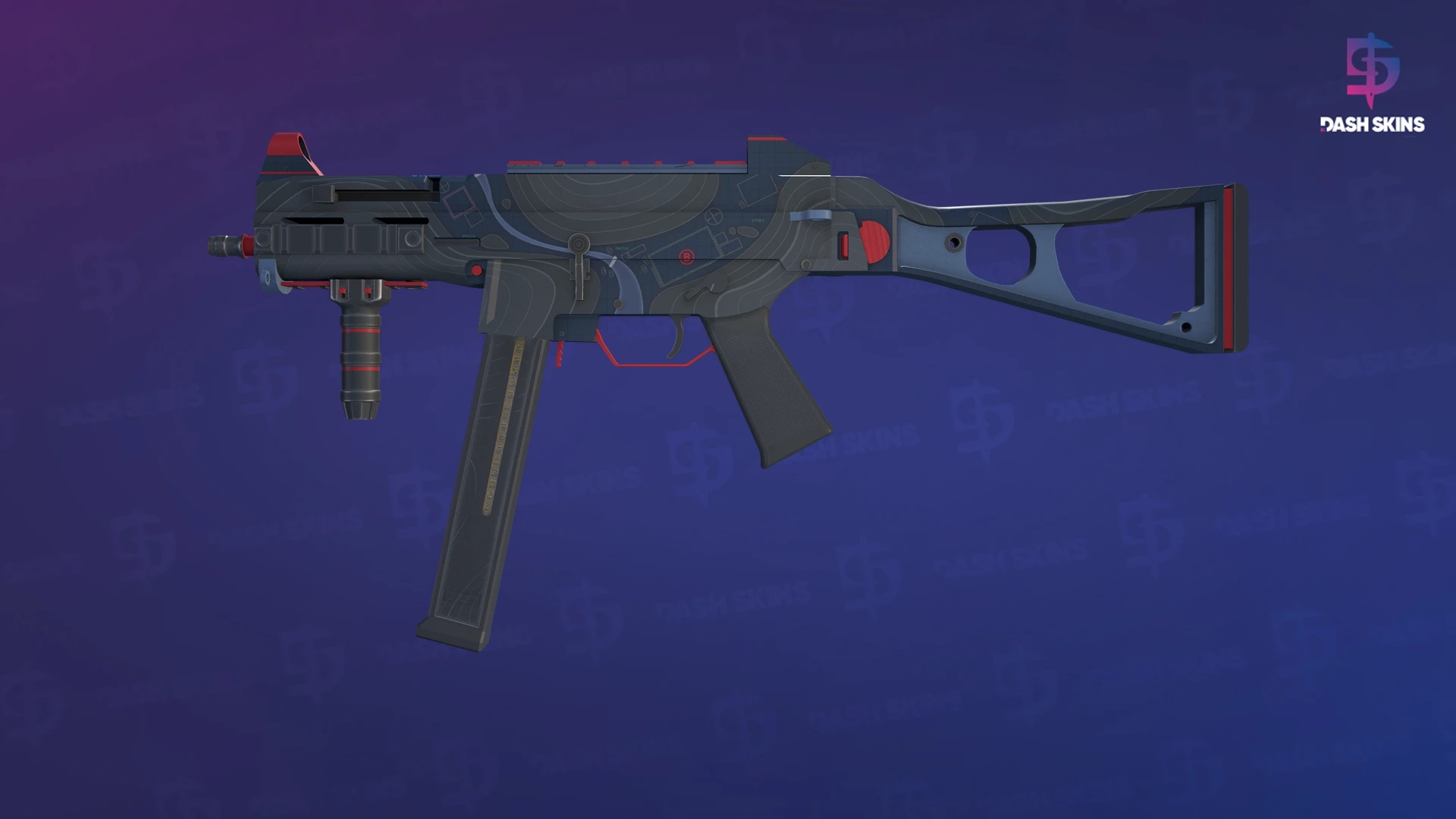 UMP-45 | Briefing (Minimal Wear) Screenshot Playside
