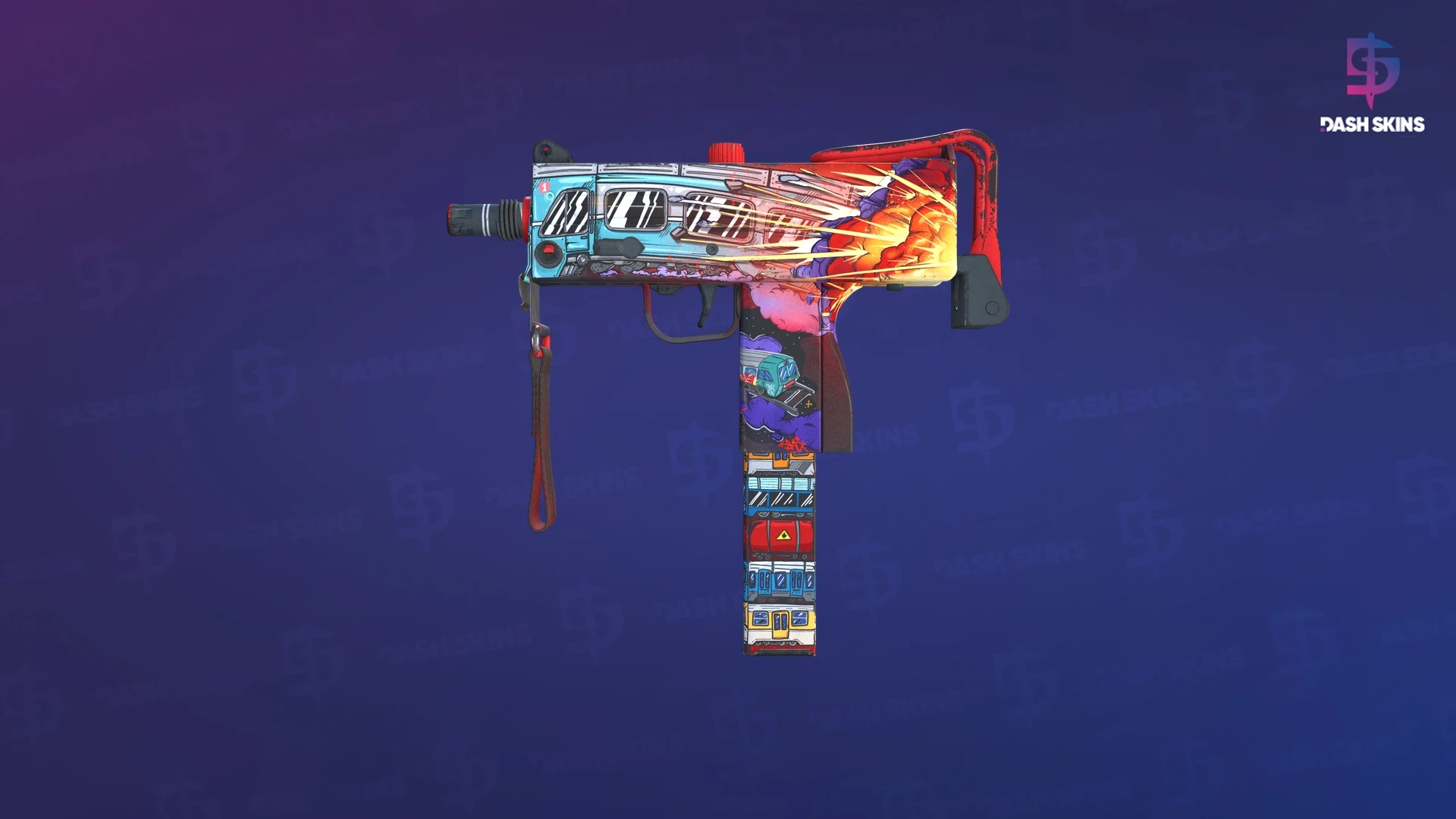 MAC-10 | Derailment (Field-Tested) Screenshot Playside