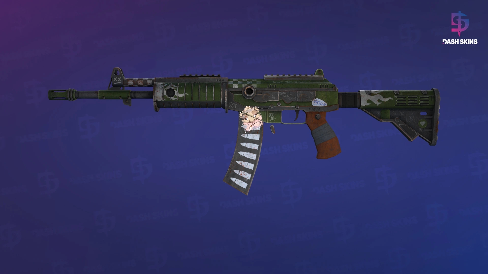 Galil AR | Vandal (Well-Worn) Screenshot Playside