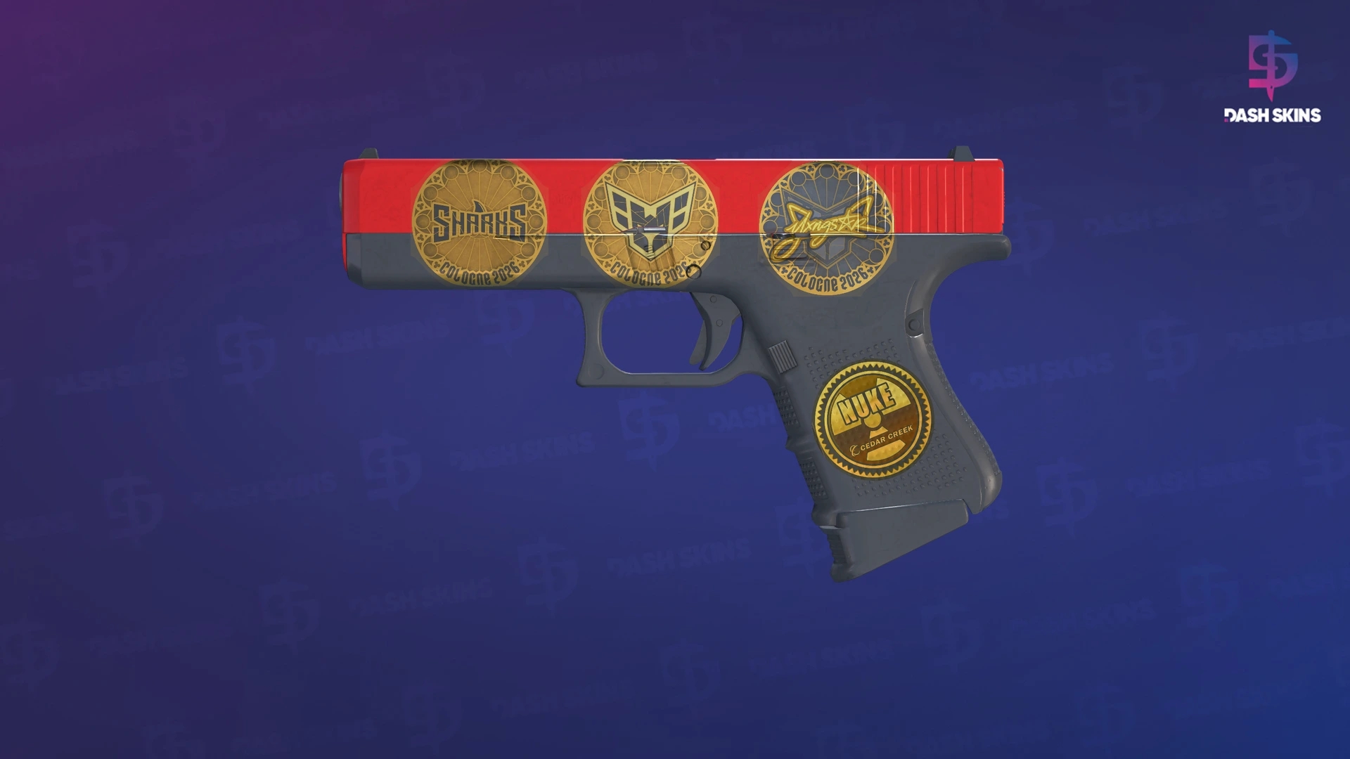 Souvenir Glock-18 | Candy Apple (Factory New) Screenshot Playside