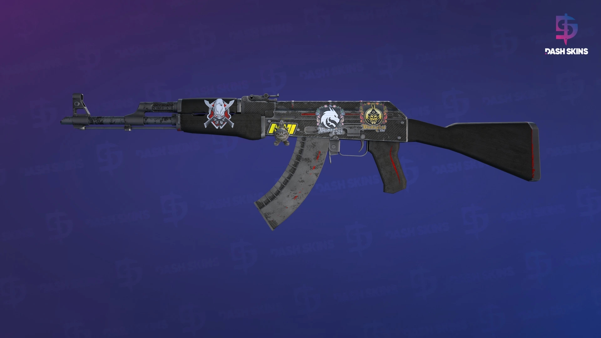 AK-47 | Redline (Battle-Scarred) Screenshot Playside