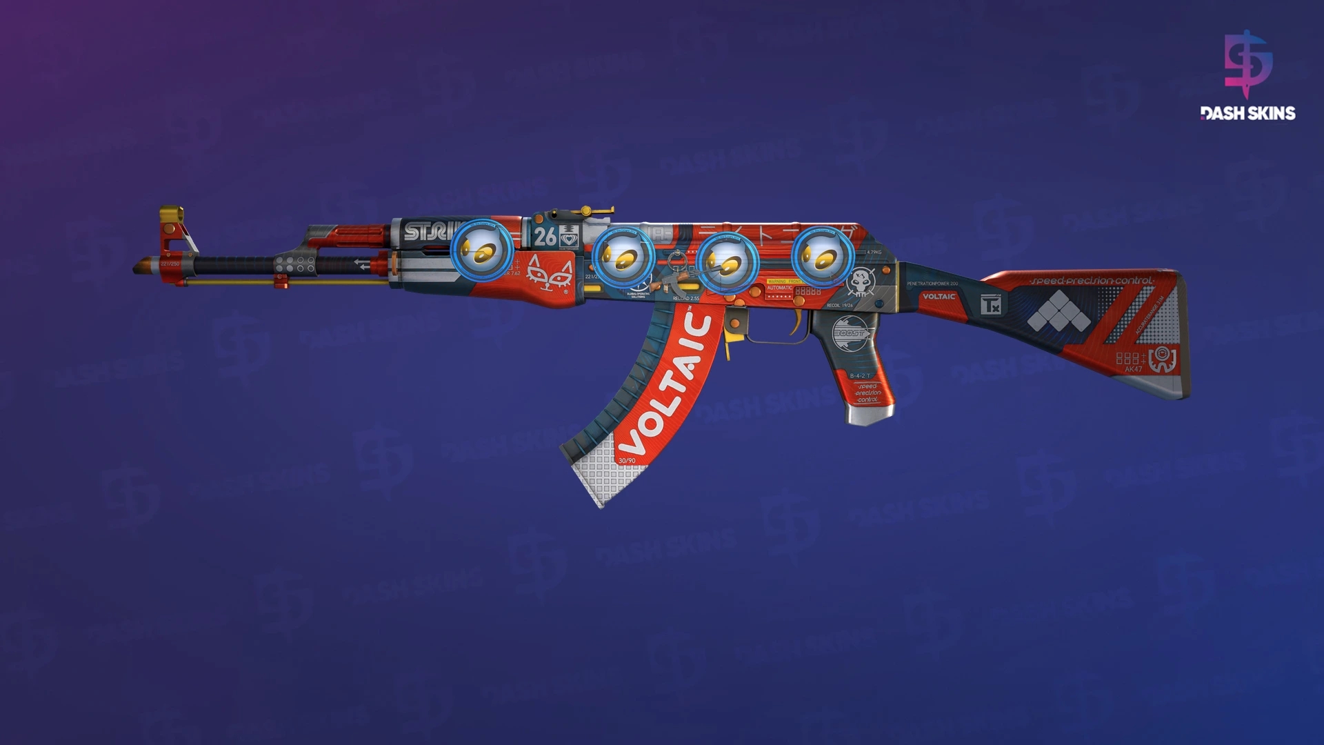 AK-47 | Bloodsport (Minimal Wear) Screenshot Playside