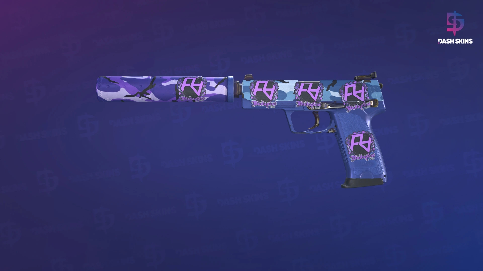 USP-S | Alpine Camo (Minimal Wear) Screenshot Playside