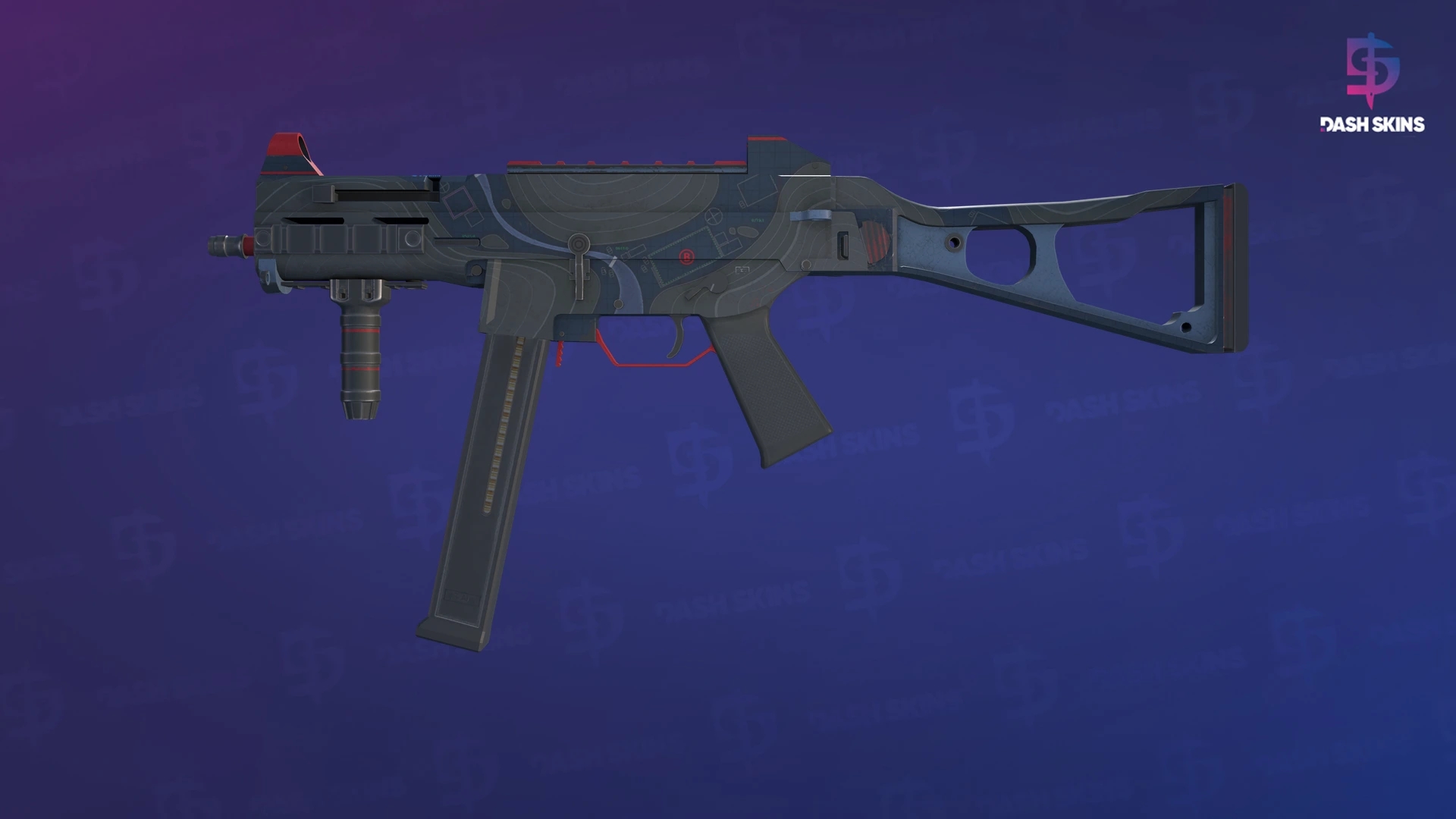 UMP-45 | Briefing (Well-Worn) Screenshot Playside