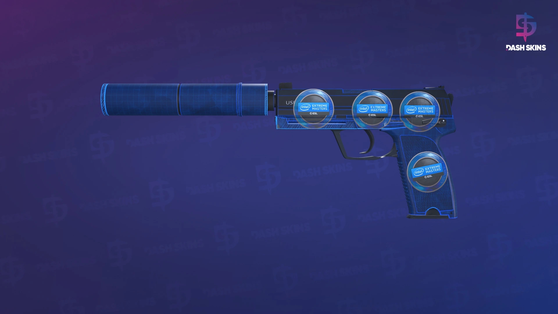 USP-S | Blueprint (Minimal Wear) Screenshot Playside