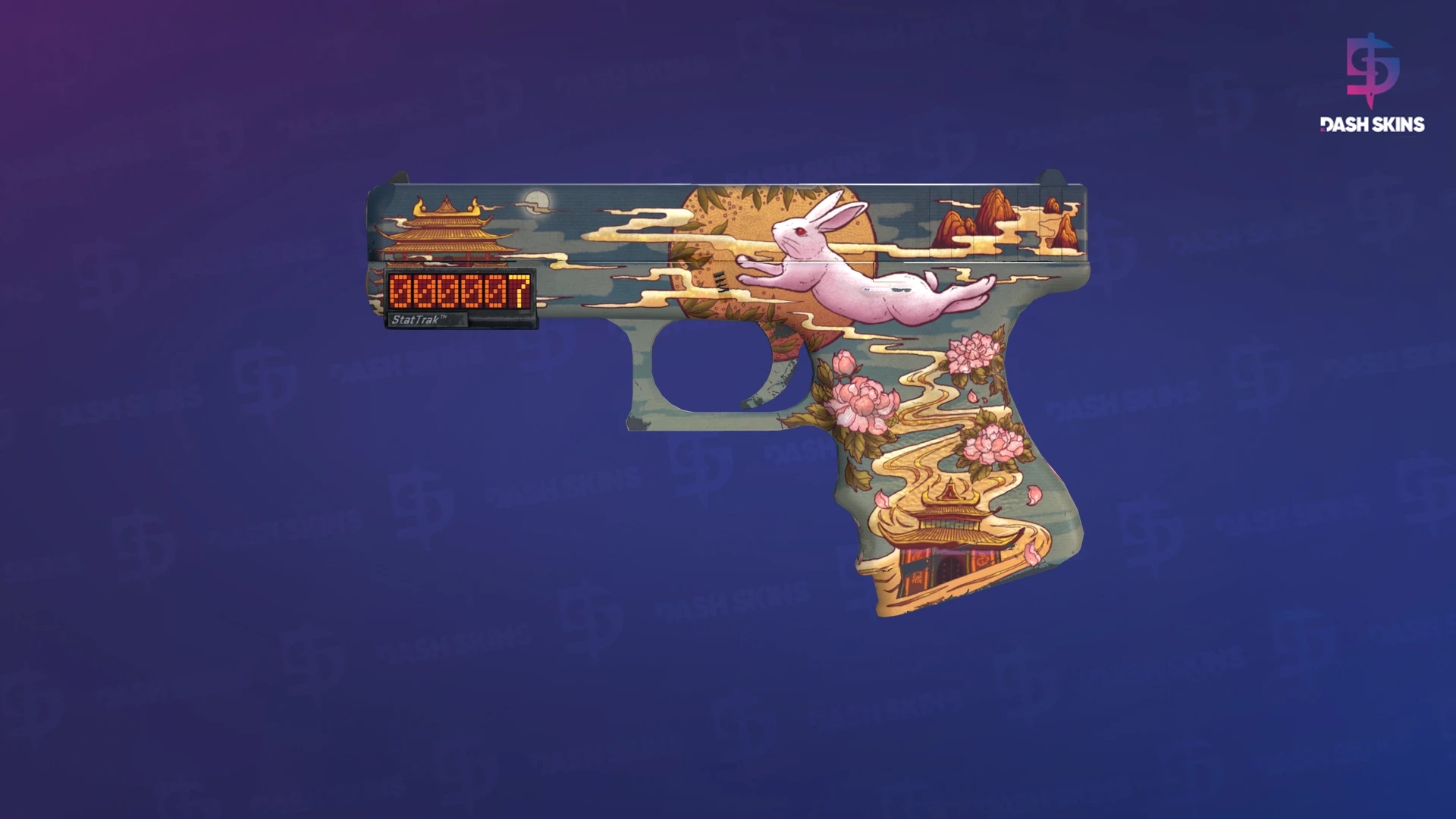 StatTrak™ Glock-18 | Umbral Rabbit (Field-Tested) Screenshot Playside