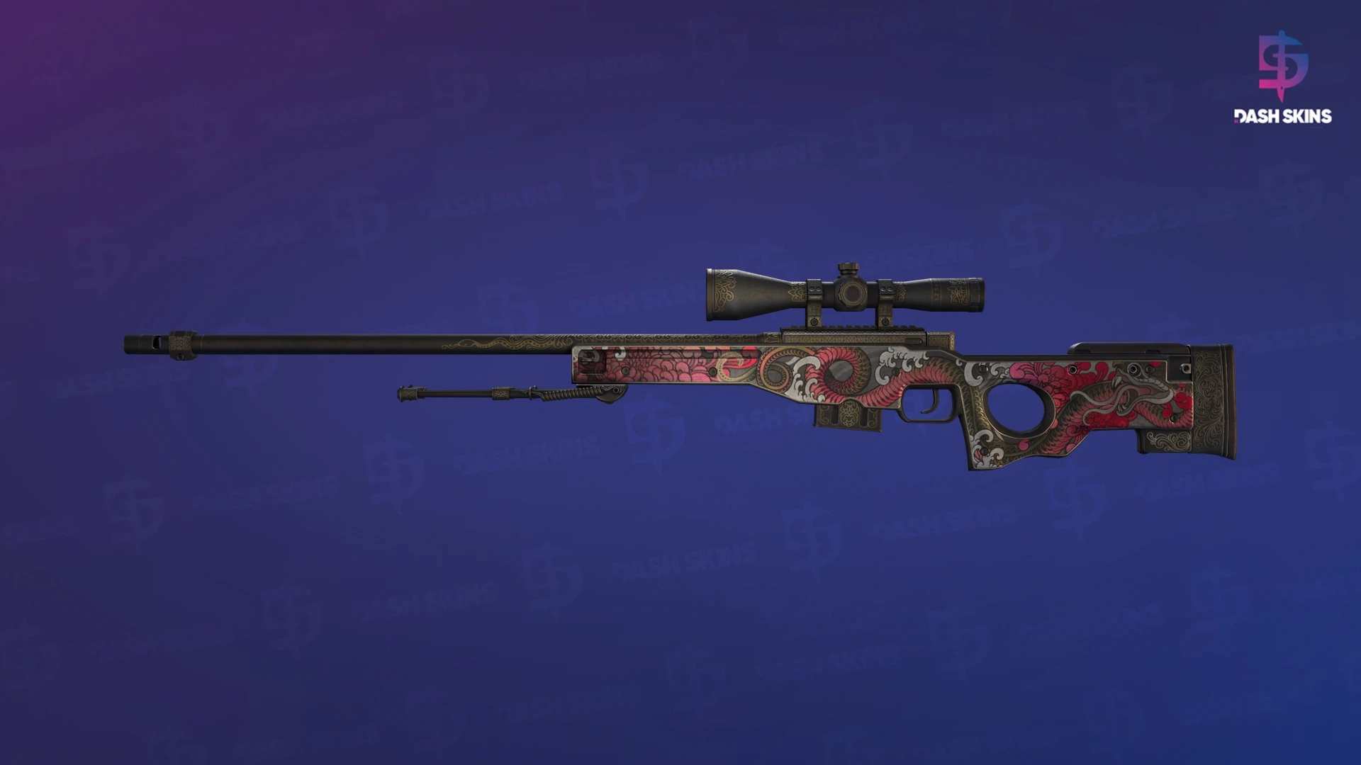 AWP | Duality (Battle-Scarred) Screenshot Playside