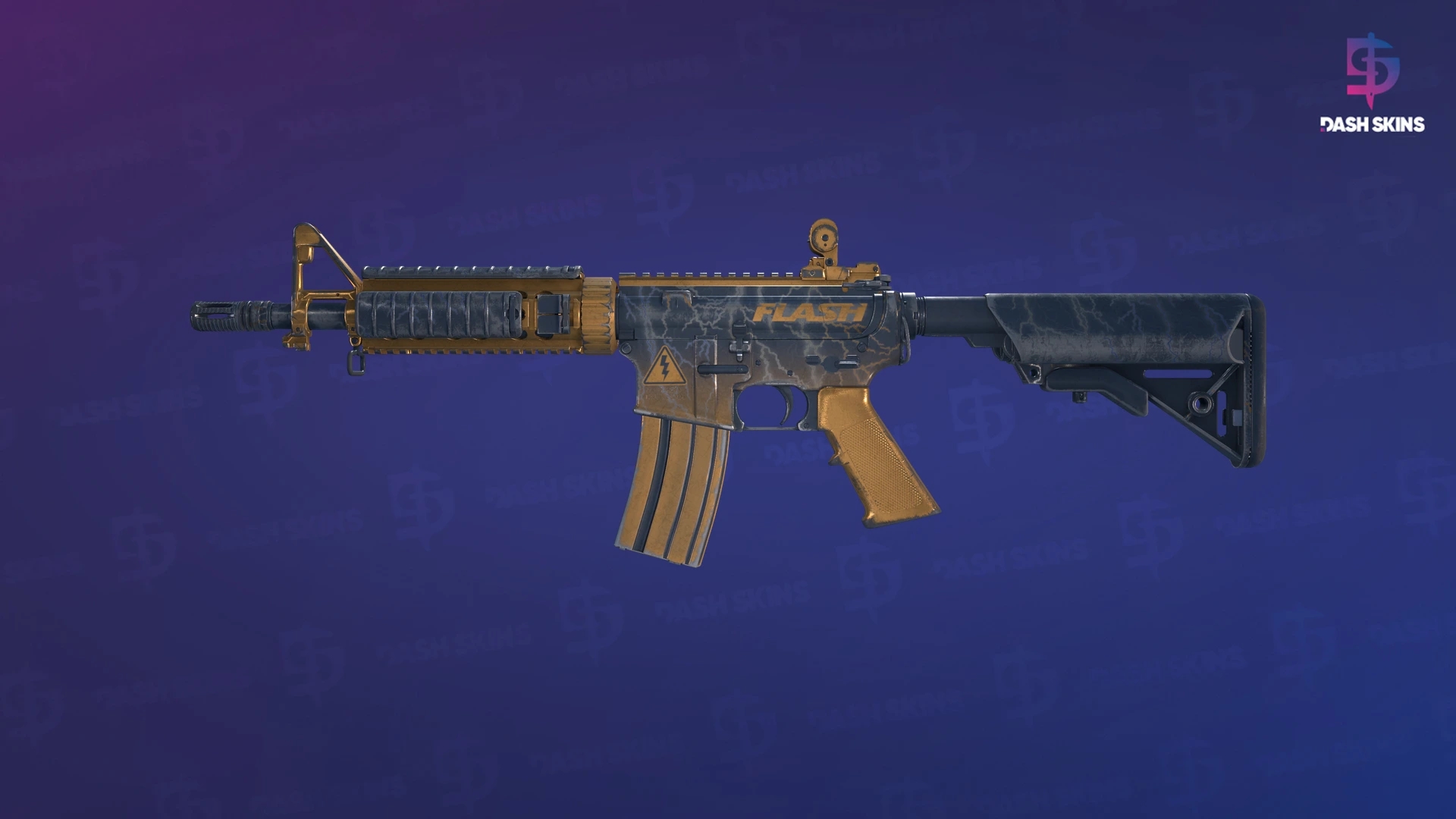 M4A4 | Sheet Lightning (Field-Tested) Screenshot Playside