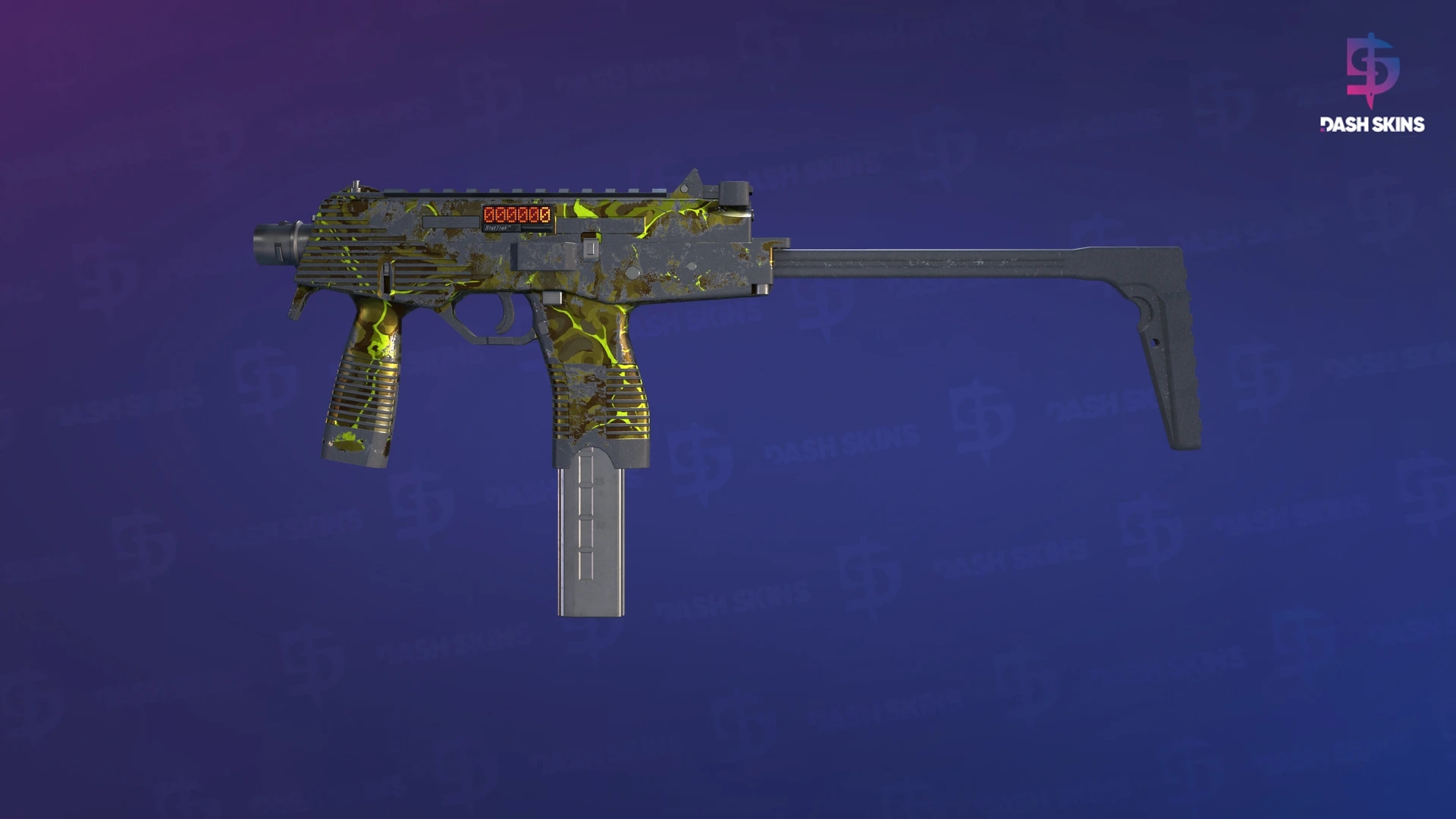StatTrak™ MP9 | Bioleak (Battle-Scarred) Screenshot Playside