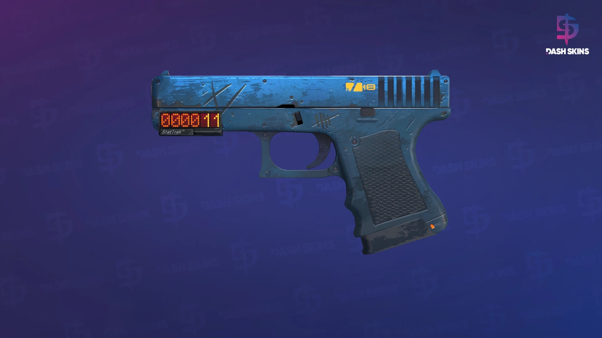 StatTrak™ Glock-18 | Off World (Field-Tested) Screenshot Playside