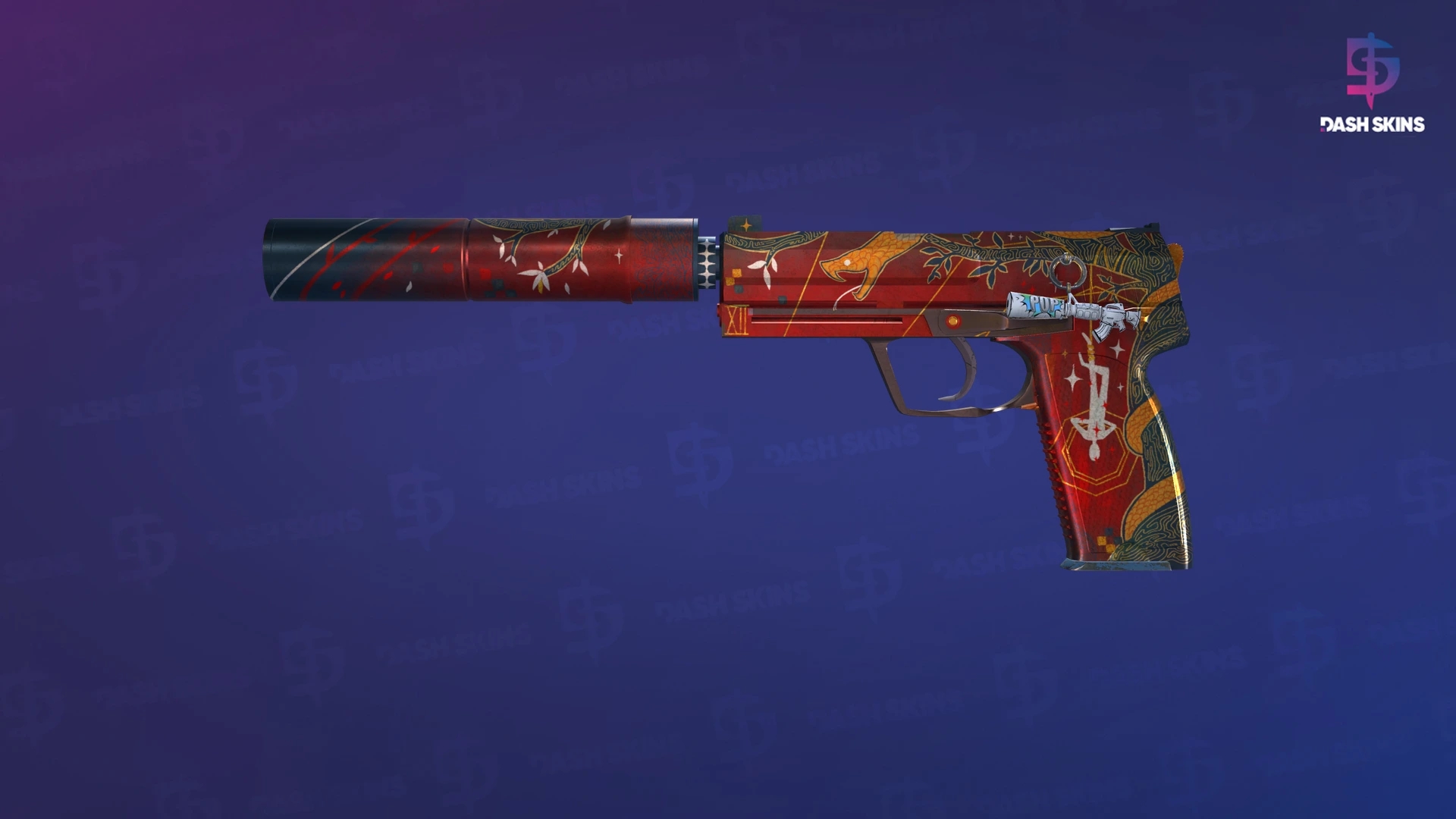 USP-S | The Traitor (Well-Worn) Screenshot Playside