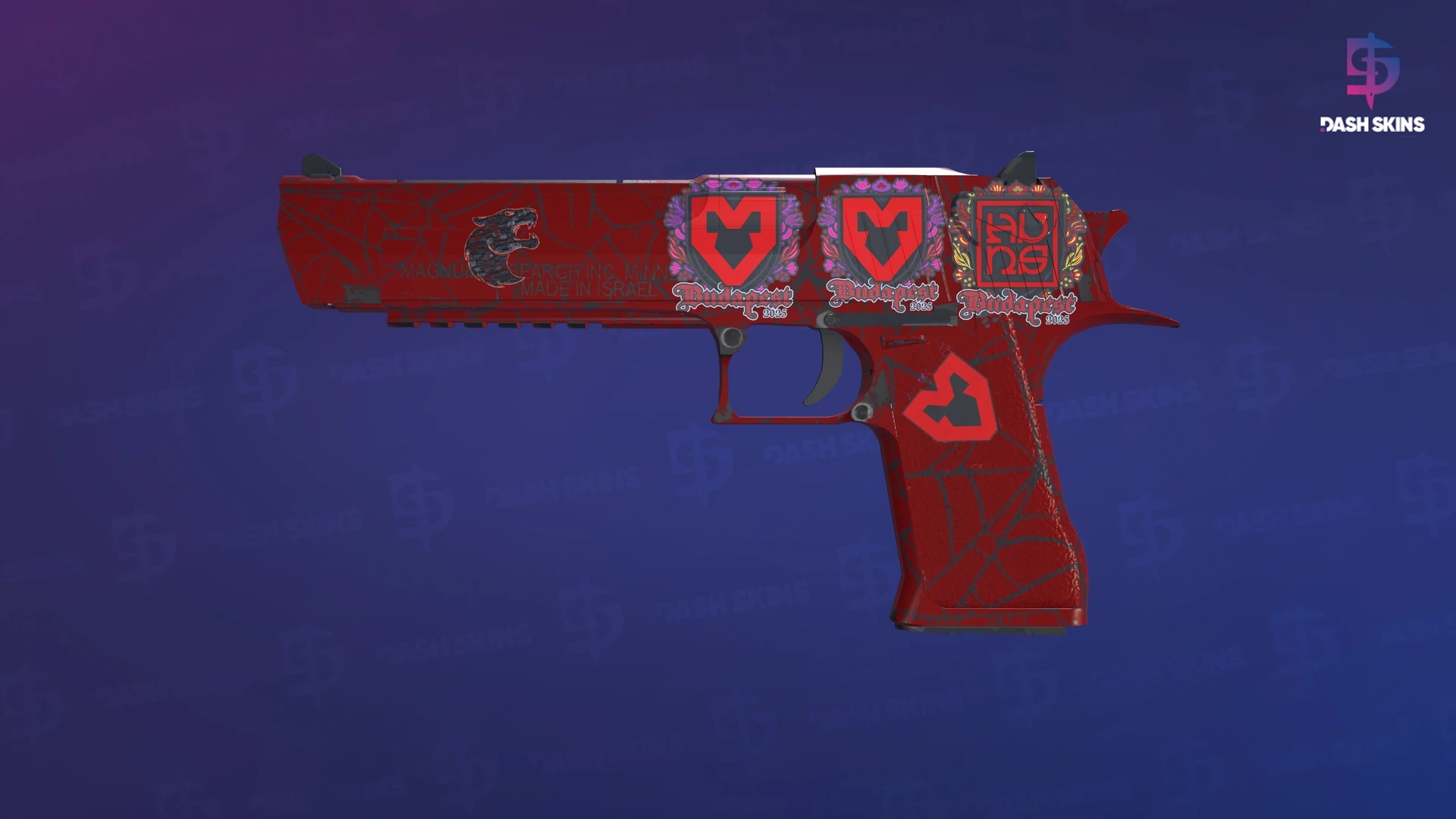 Desert Eagle | Crimson Web (Minimal Wear) Screenshot Playside