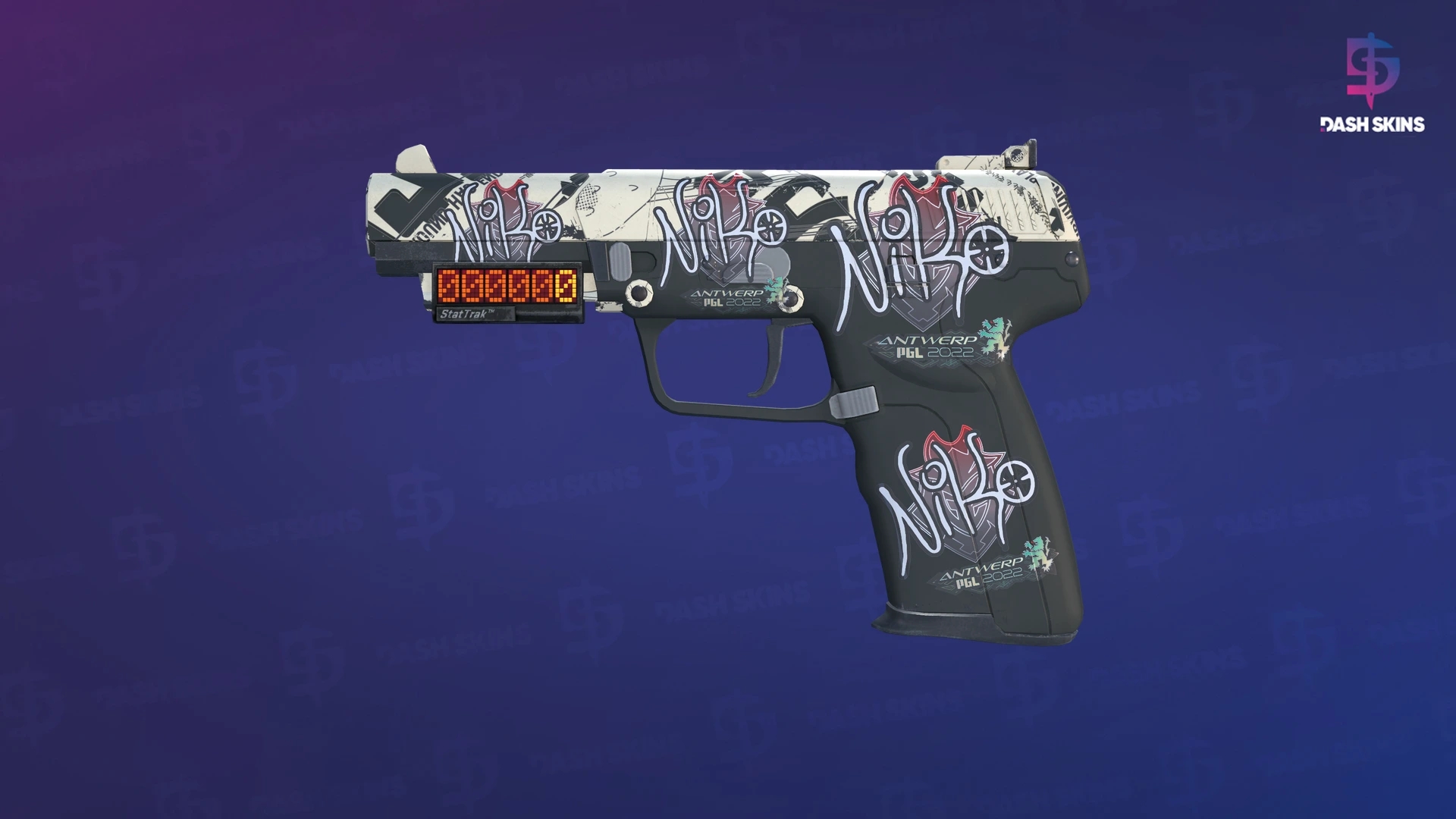 StatTrak™ Five-SeveN | Kami (Minimal Wear) Screenshot Playside