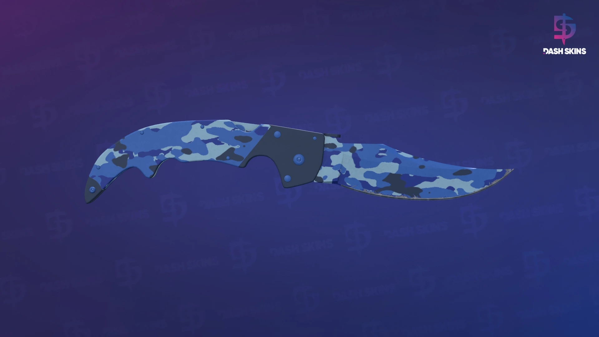 ★ Falchion Knife | Bright Water (Minimal Wear) Screenshot Playside