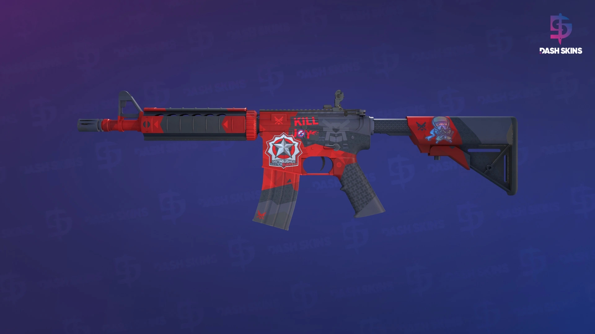 M4A4 | Evil Daimyo (Factory New) Screenshot Playside