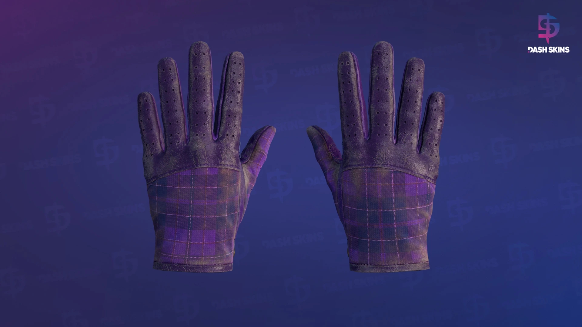 ★ Driver Gloves | Imperial Plaid (Battle-Scarred) Screenshot Playside