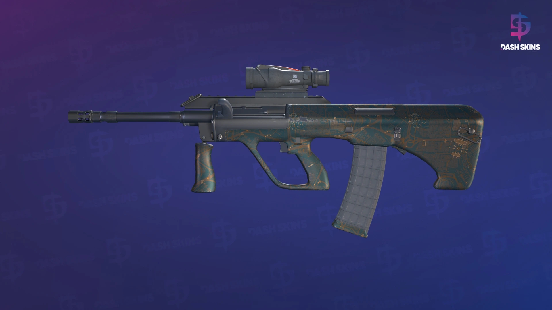 AUG | Surveillance (Factory New) Screenshot Playside