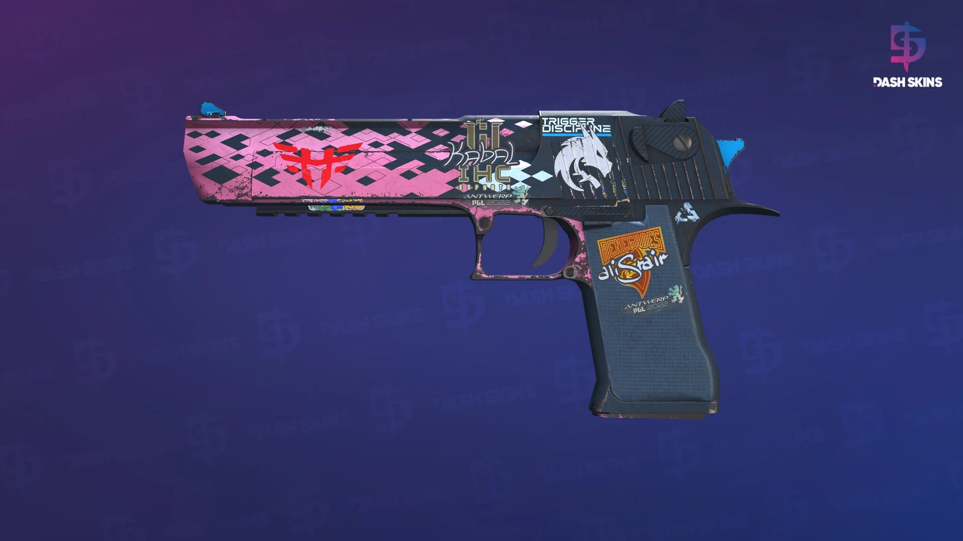 Desert Eagle | Trigger Discipline (Well-Worn) Screenshot Playside