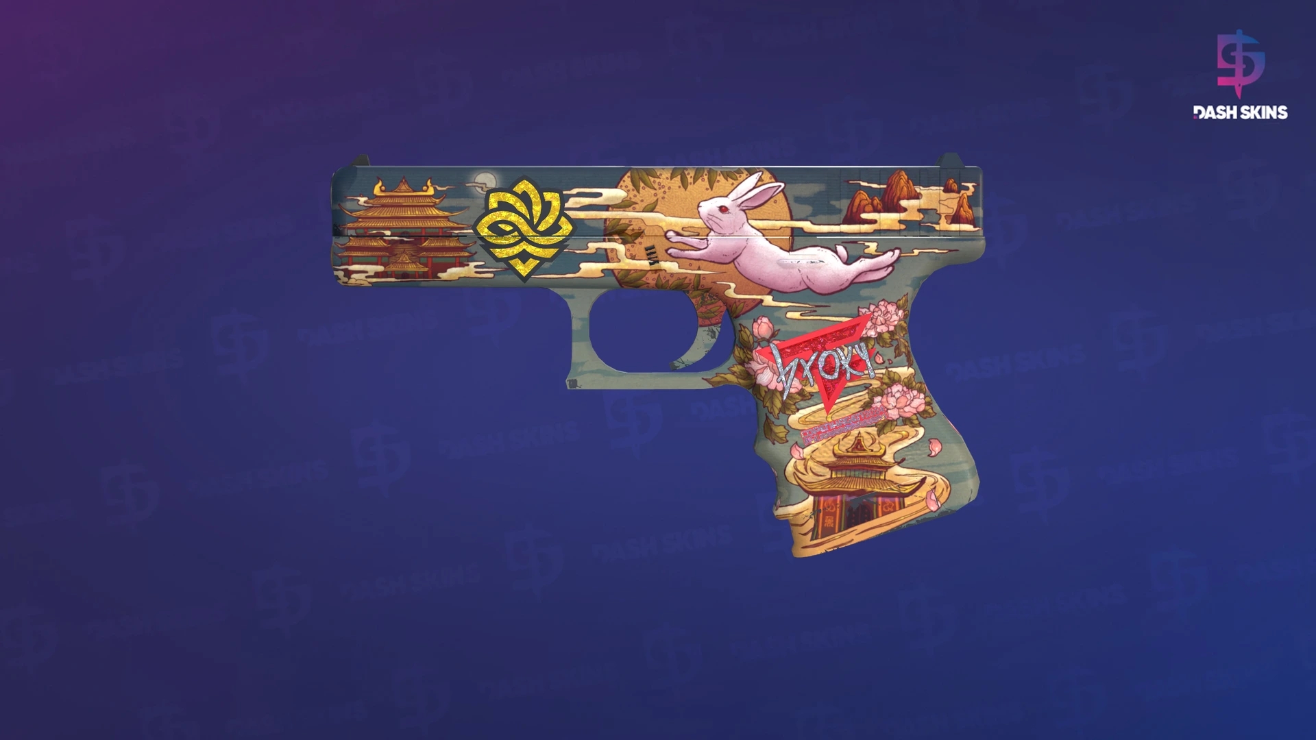 Glock-18 | Umbral Rabbit (Minimal Wear) Screenshot Playside