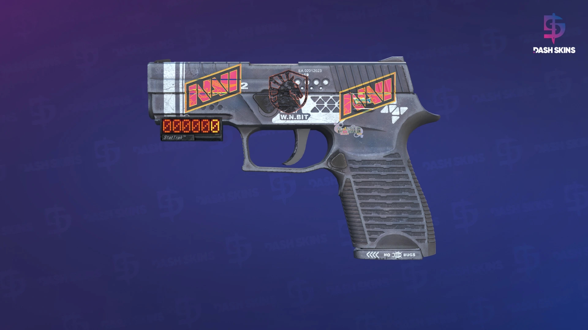 StatTrak™ P250 | Re.built (Minimal Wear) Screenshot Playside
