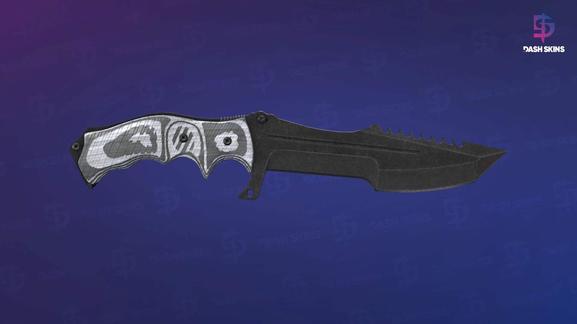 ★ Huntsman Knife | Black Laminate (Well-Worn) Screenshot Playside
