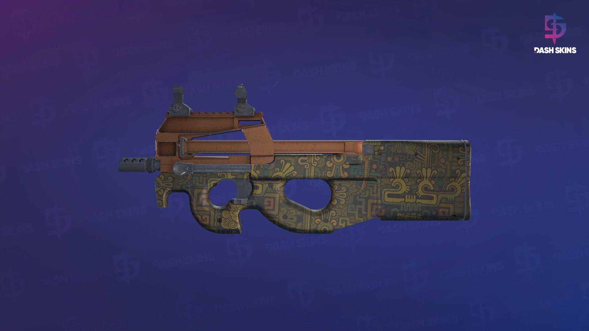 P90 | Ancient Earth (Field-Tested) Screenshot Playside