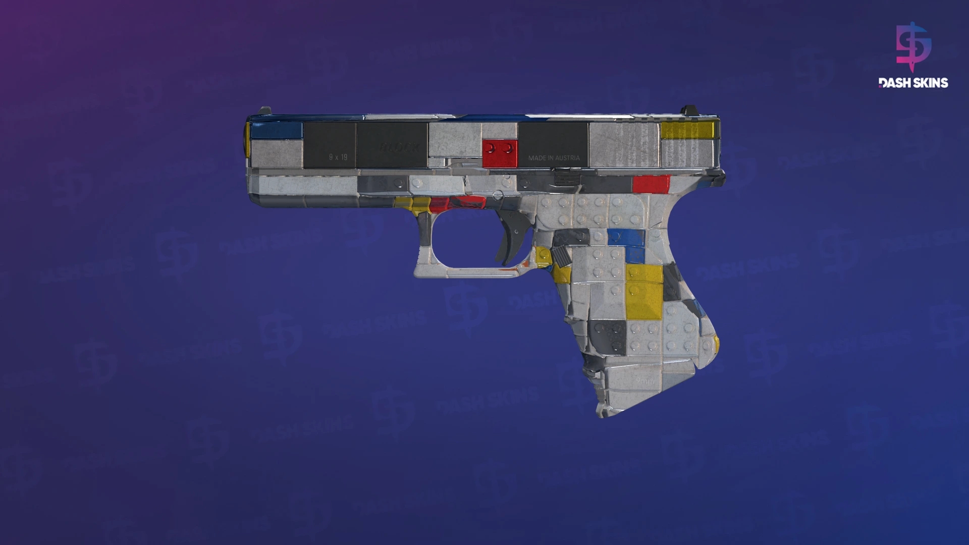 Glock-18 | Block-18 (Battle-Scarred) Screenshot Playside