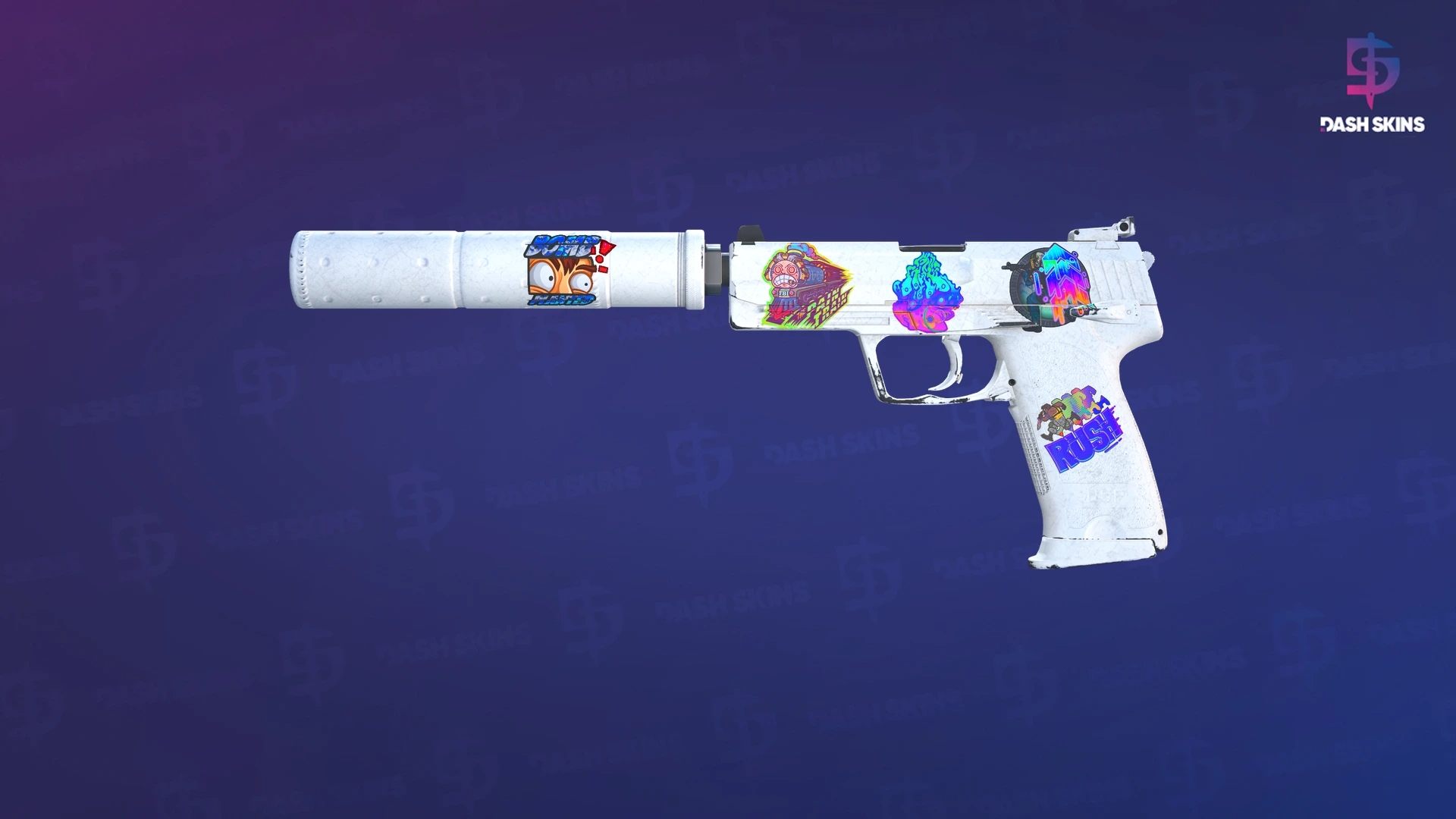 USP-S | Whiteout (Field-Tested) Screenshot Playside