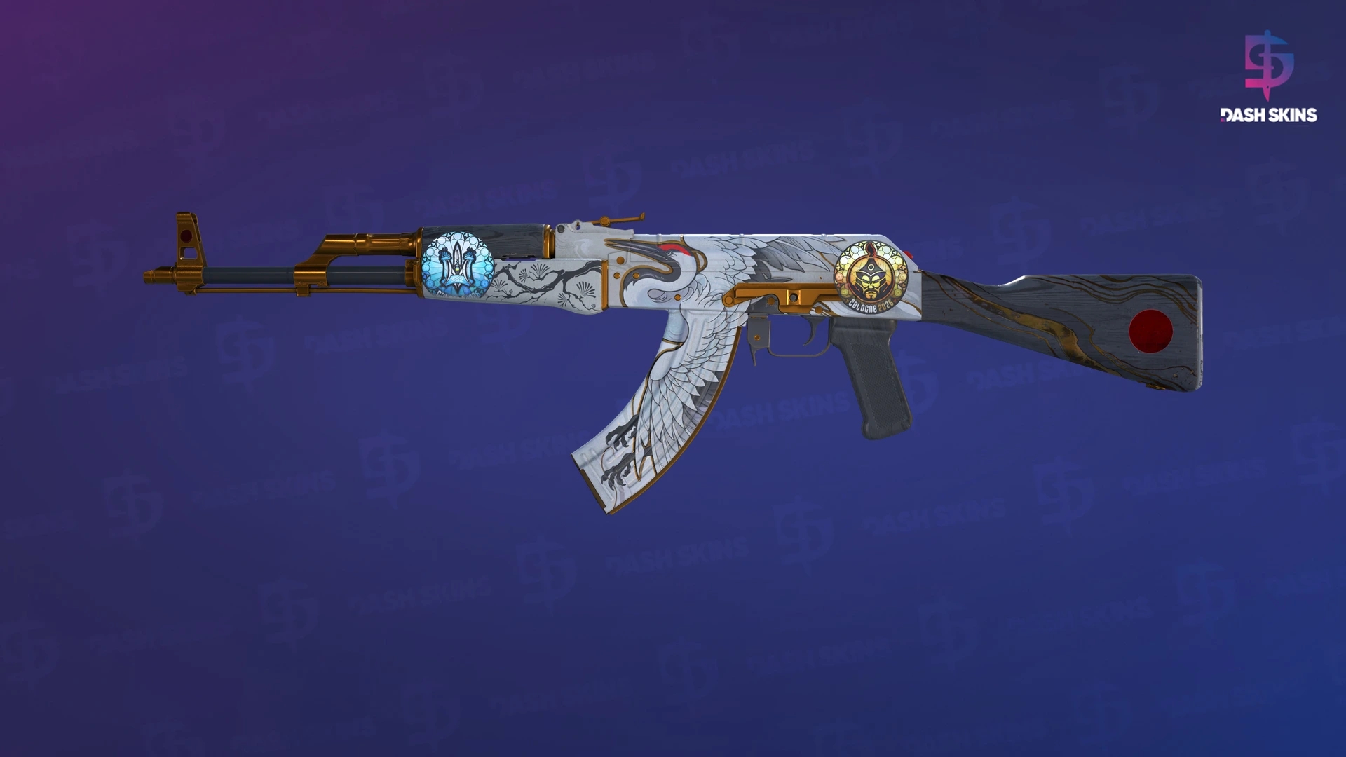AK-47 | Crane Flight (Field-Tested) Screenshot Playside