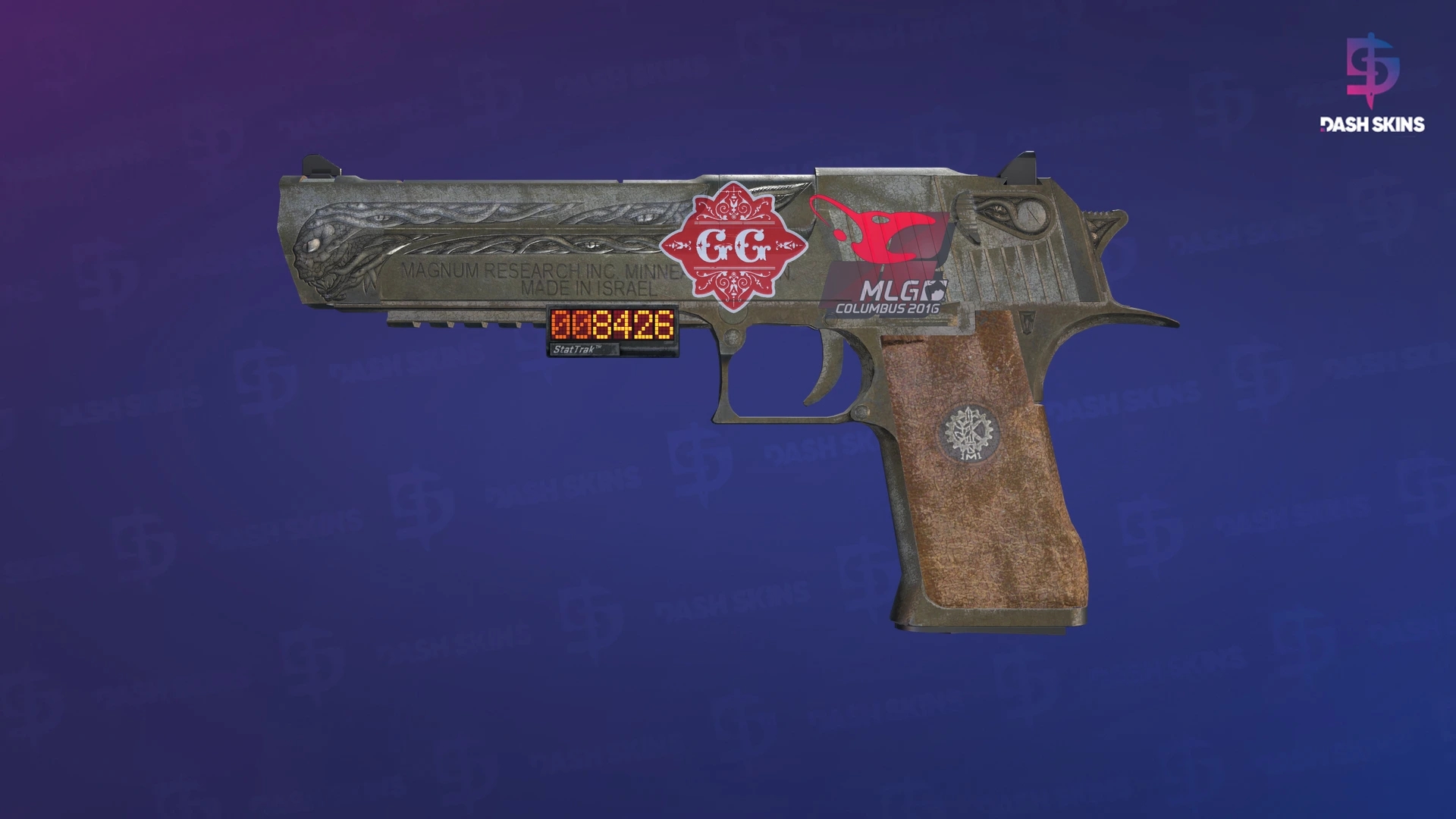 StatTrak™ Desert Eagle | Naga (Battle-Scarred) Screenshot Playside